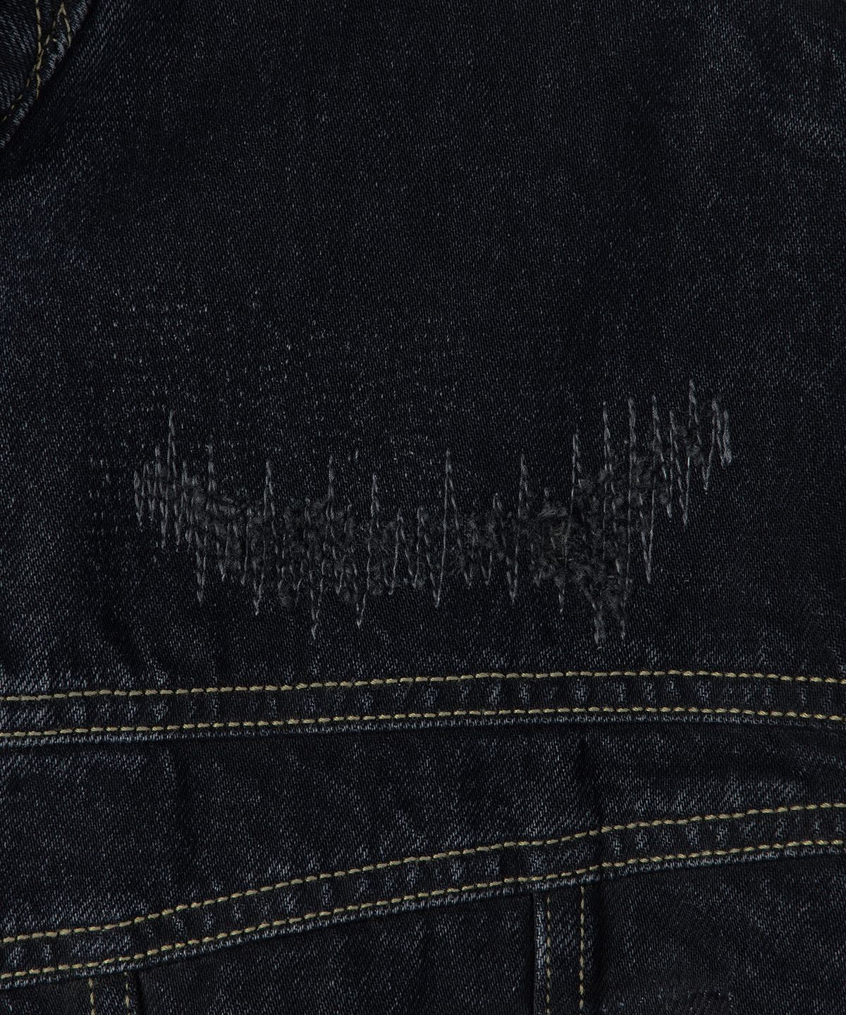 메종미네드(MAISON MINED) FADE TRACE DENIM JACKET INDIGO