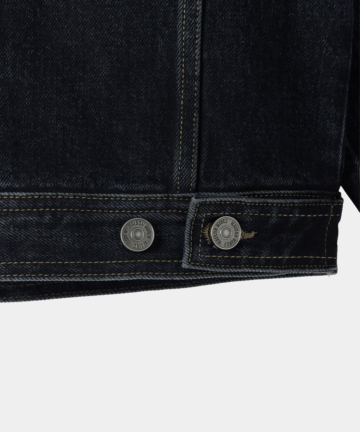 메종미네드(MAISON MINED) FADE TRACE DENIM JACKET INDIGO