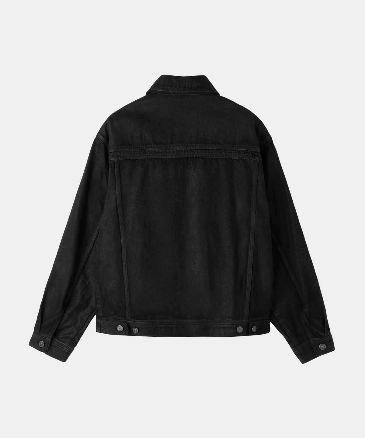 메종미네드(MAISON MINED) FADE TRACE DENIM JACKET BLACK