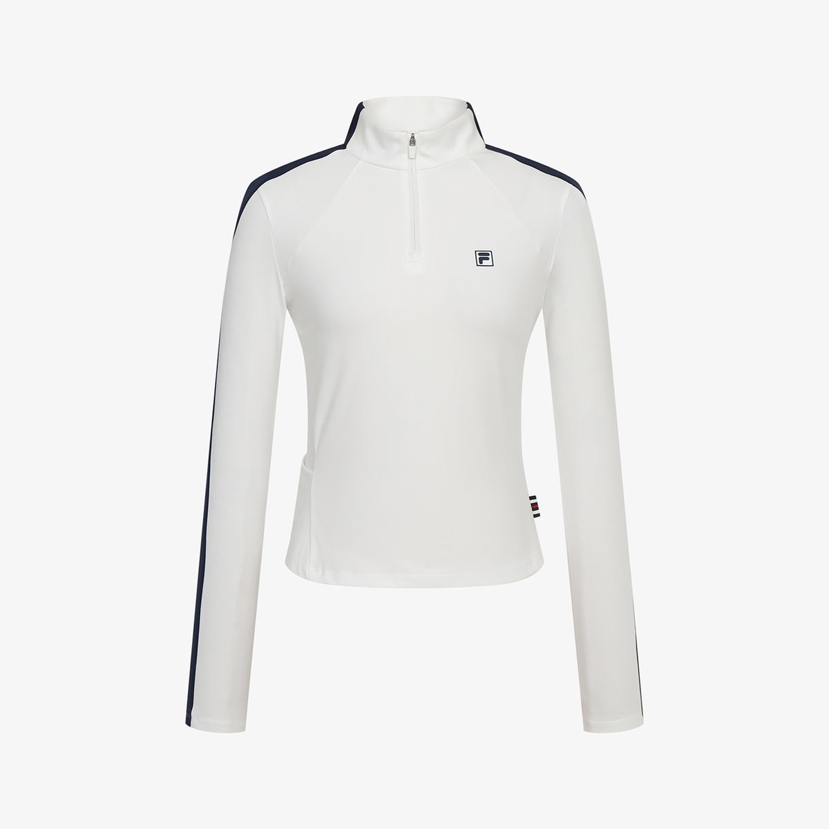 휠라(FILA) 테니스 슬림핏 반집업 긴팔티(FS263RL11F001191)
