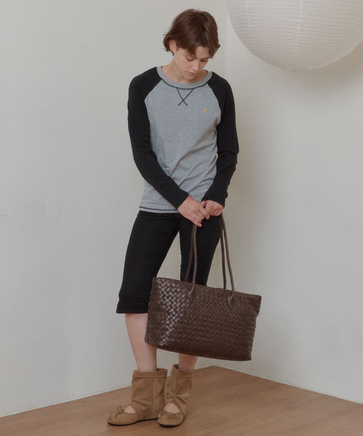 아노에틱(ANOETIC) ANC WEAVING LARGE BAG_2COLOR