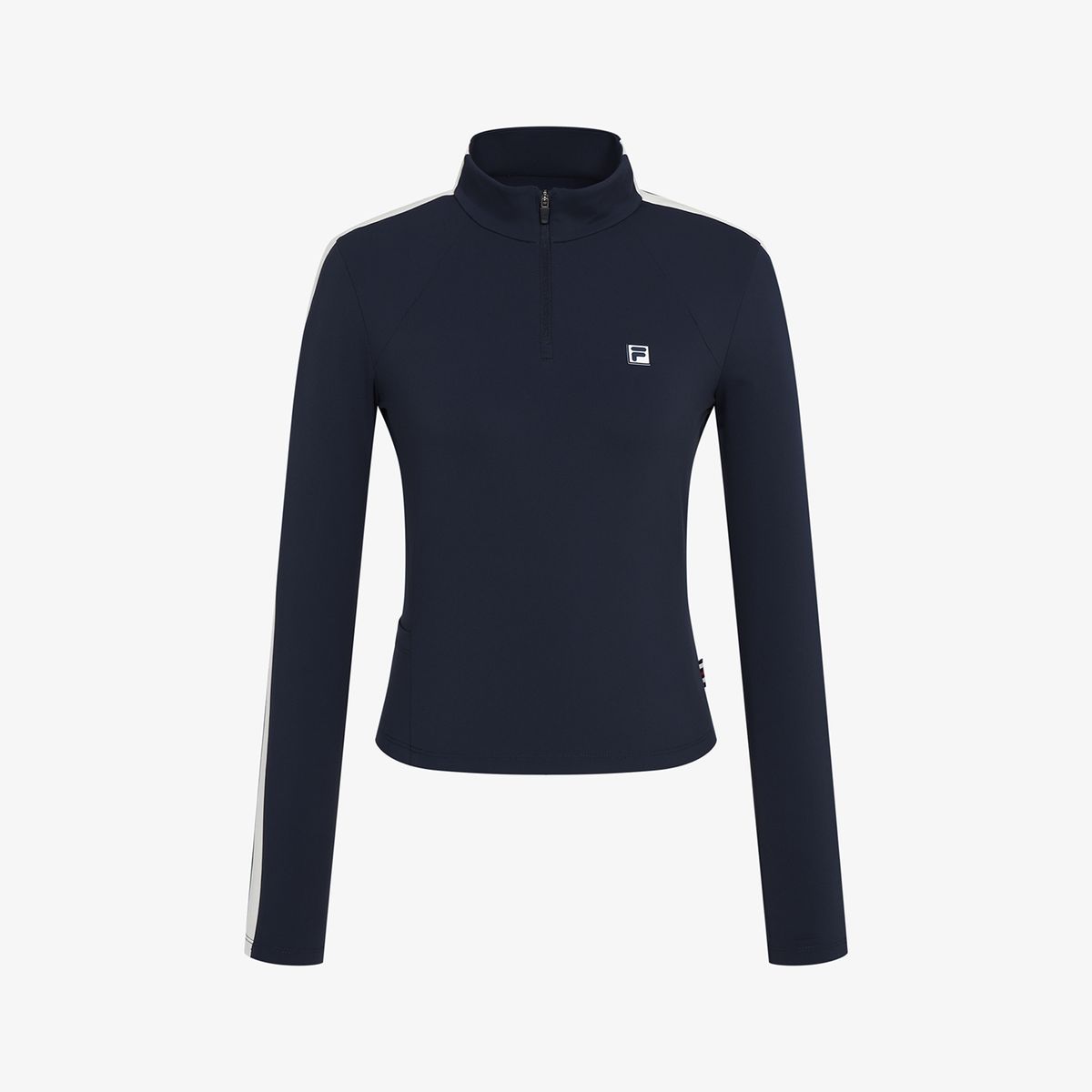 휠라(FILA) 테니스 슬림핏 반집업 긴팔티(FS263RL11F001472)