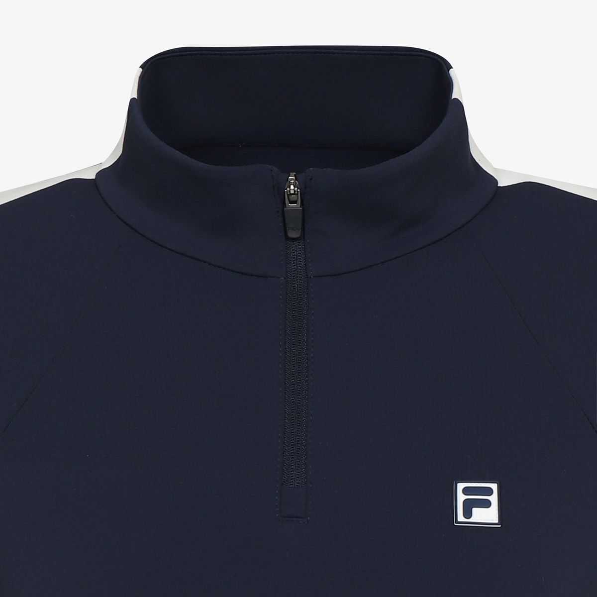 휠라(FILA) 테니스 슬림핏 반집업 긴팔티(FS263RL11F001472)