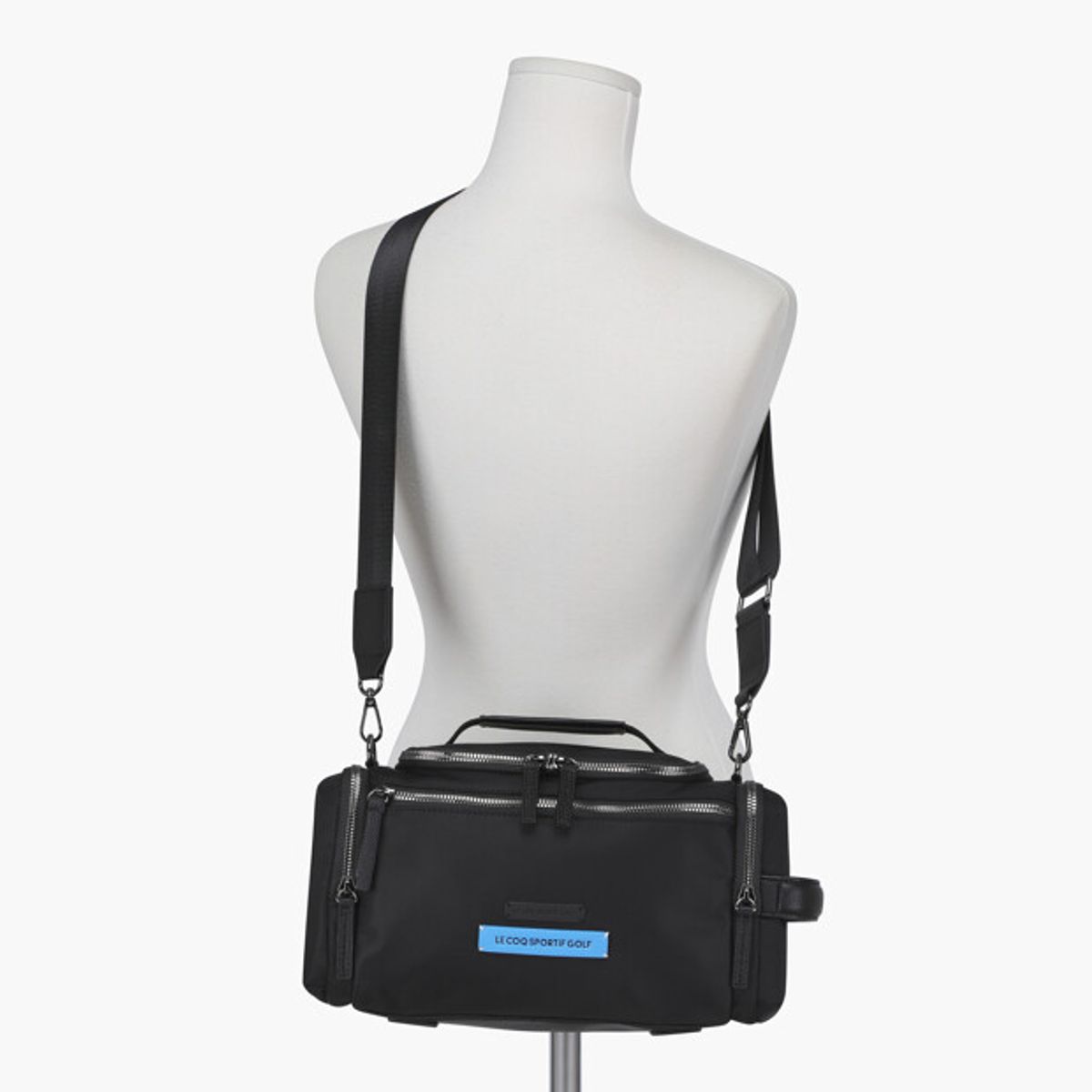 르꼬끄 골프(LECOQ GOLF) 공용 와이드  빅파우치 _BLCK GR321MBG82