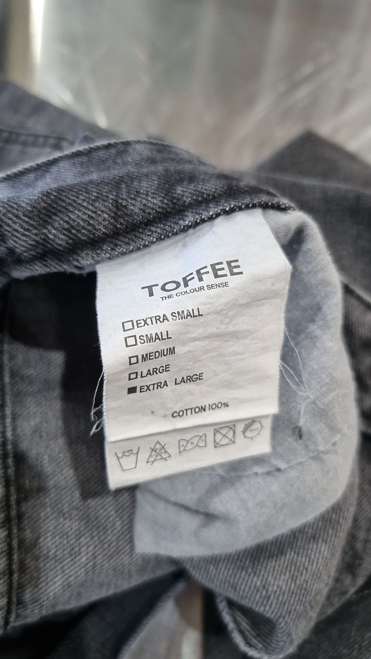 토피(TOFFEE) 청/데님 팬츠 XL