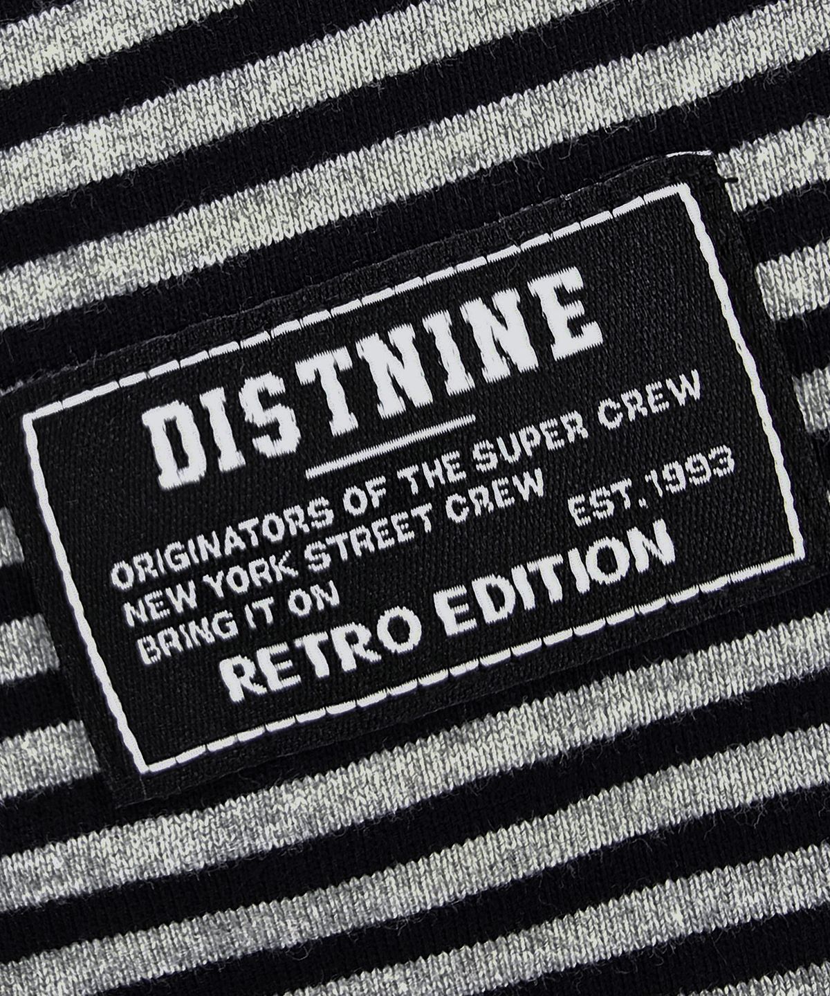 디스트나인(DISTN9NE) 라벨 스트라이프 긴팔티 LR5TU522_2 color