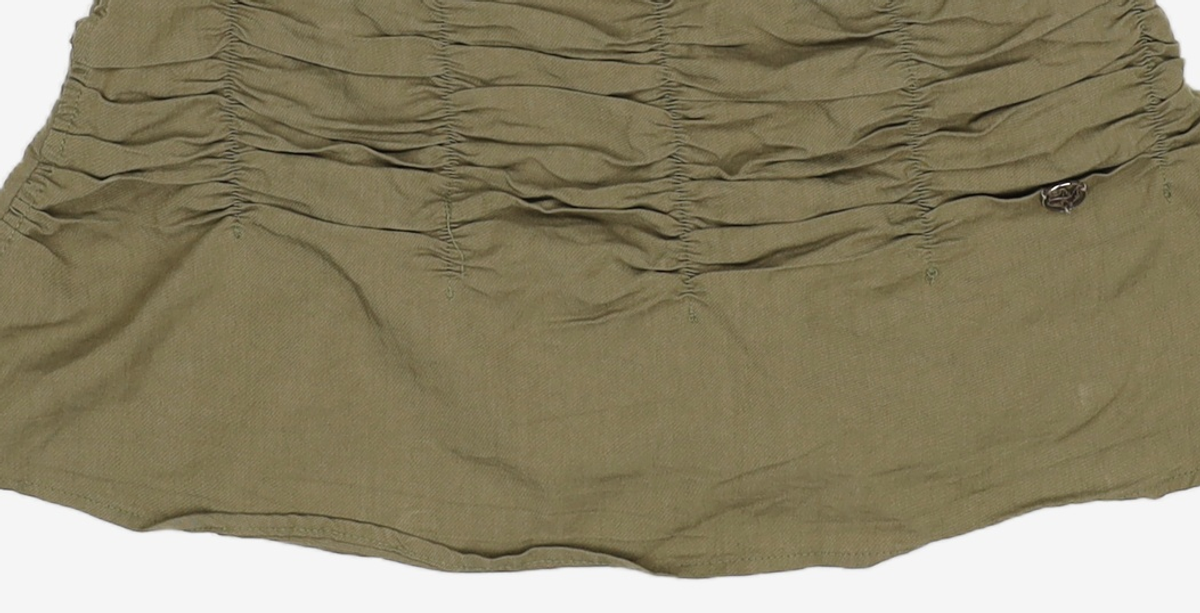 김미더영(GIMMETHEYOUNG) G_BACKLESS RIBBON TOP / KHAKI 1