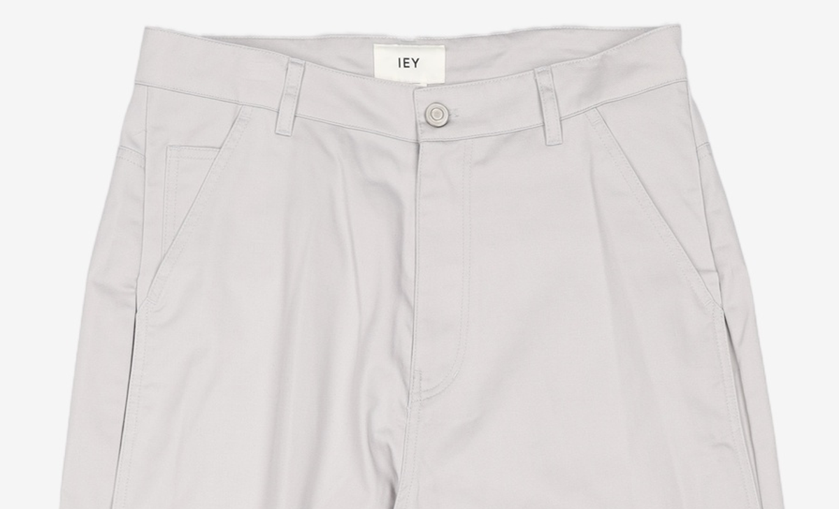 이에이(IEY) PANI SIDE TUCK PANTS Grey M