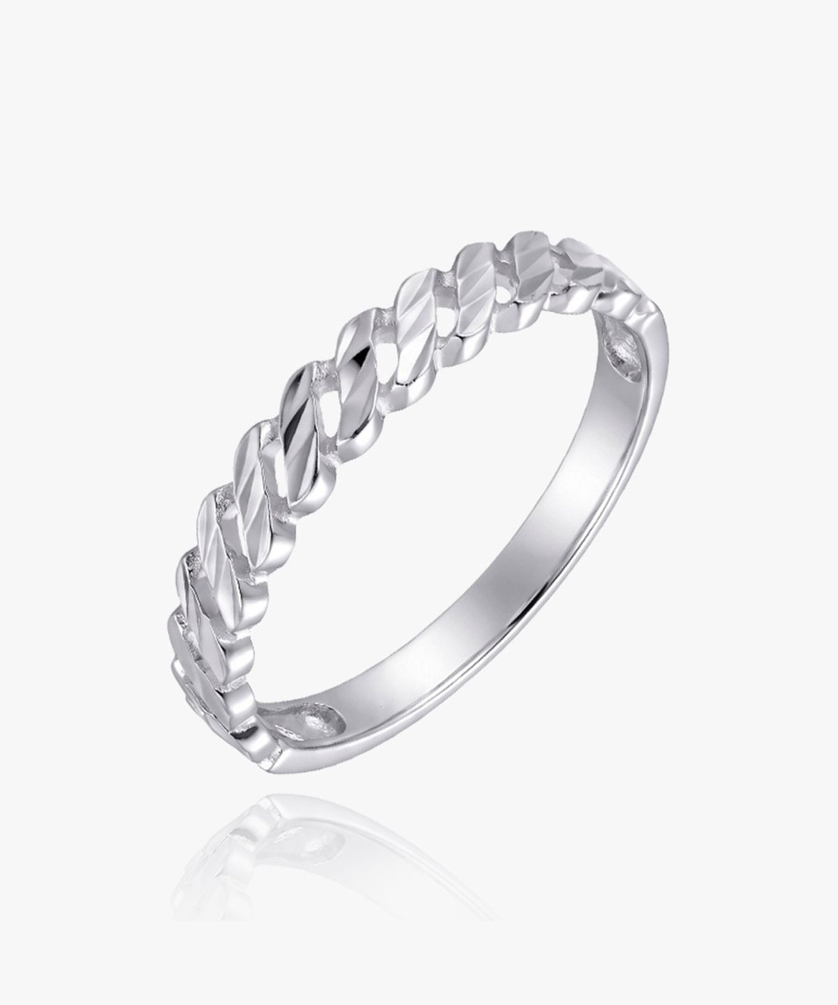 엘렌쥬얼리(HELENE JEWELRY) 실버 Silver 925 루프레인 미스 링 은 반지