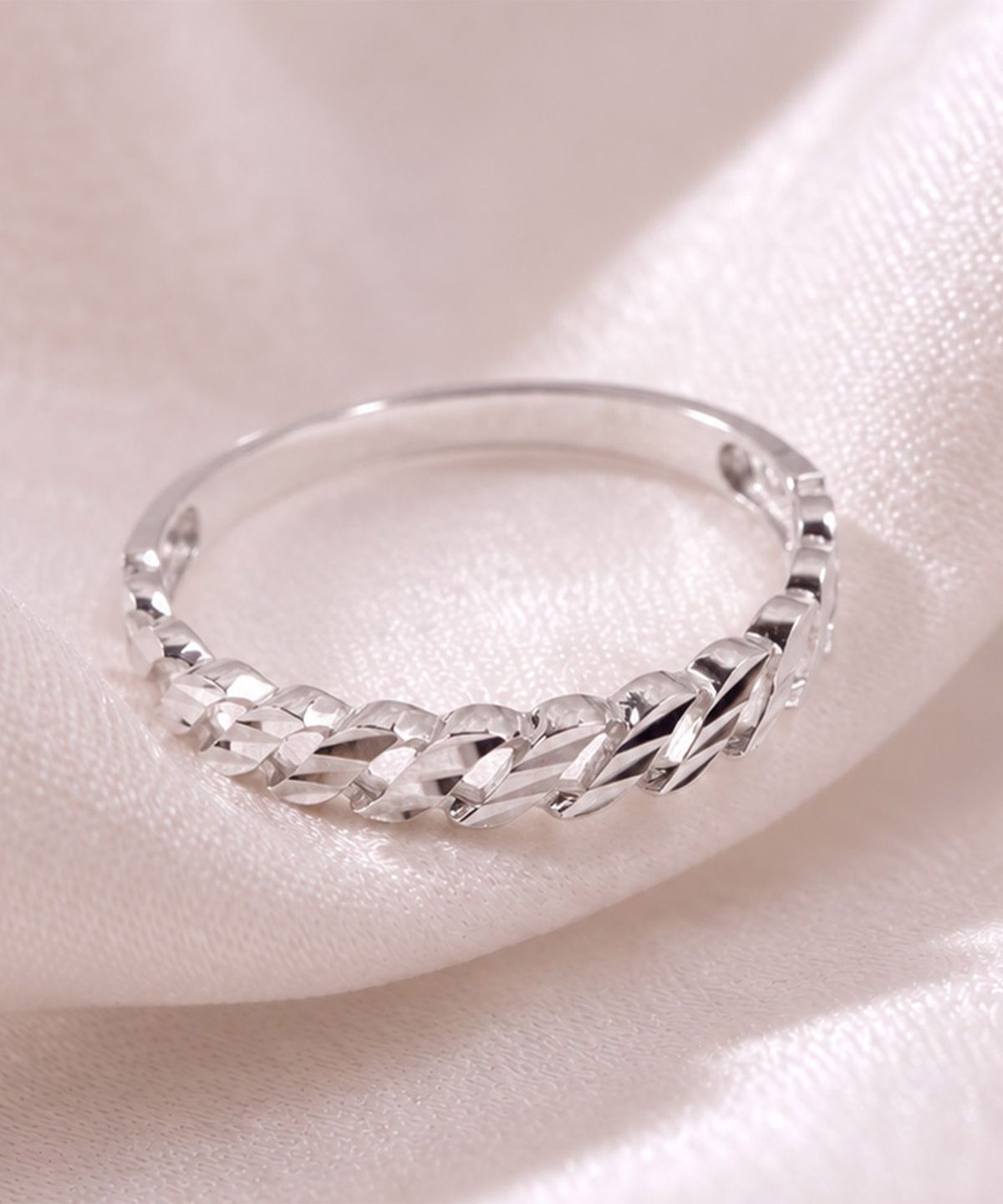 엘렌쥬얼리(HELENE JEWELRY) 실버 Silver 925 루프레인 미스 링 은 반지