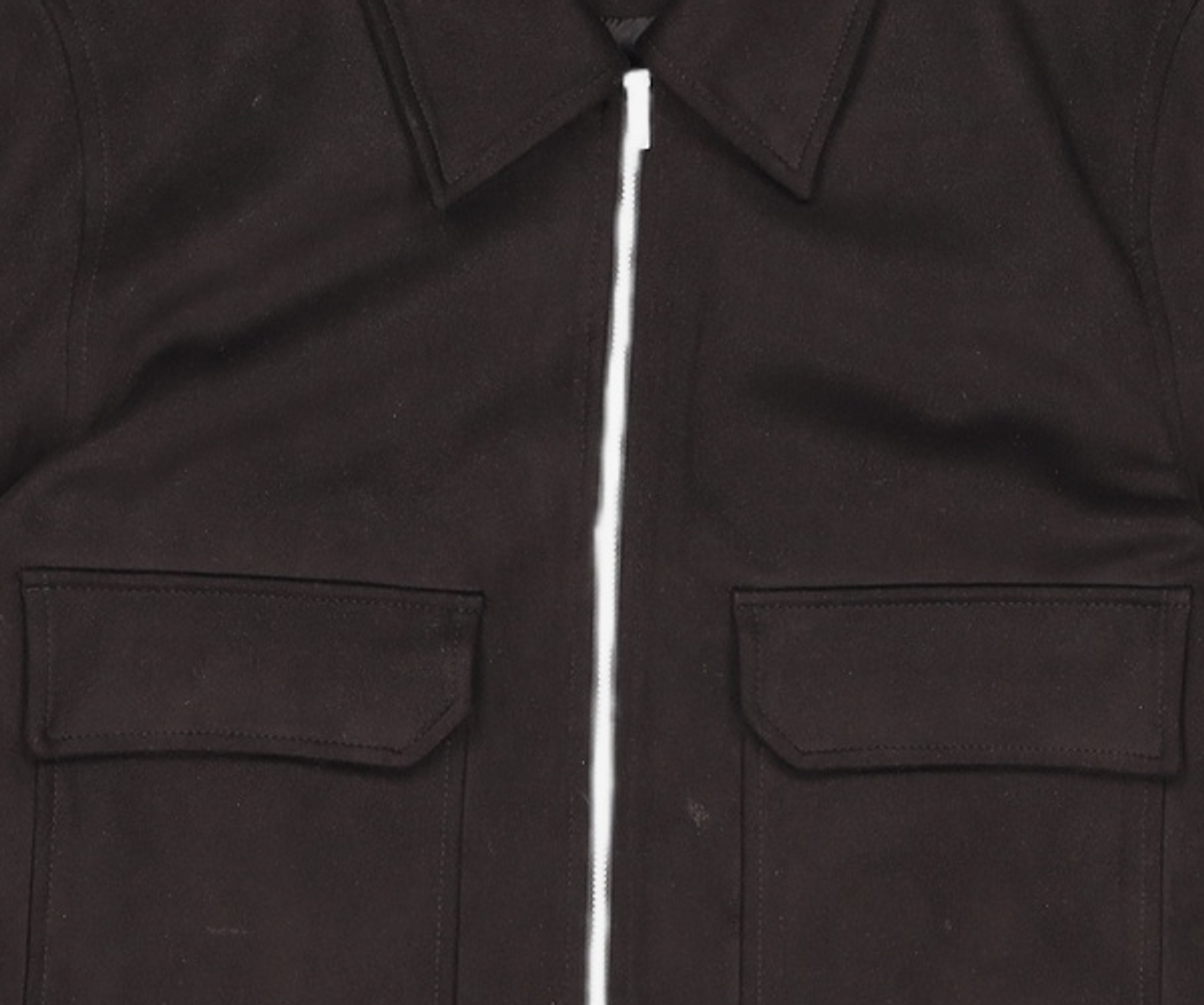 미쏘(MIXXO) 스웨이드 집업 자켓_MIWJLDT02C S