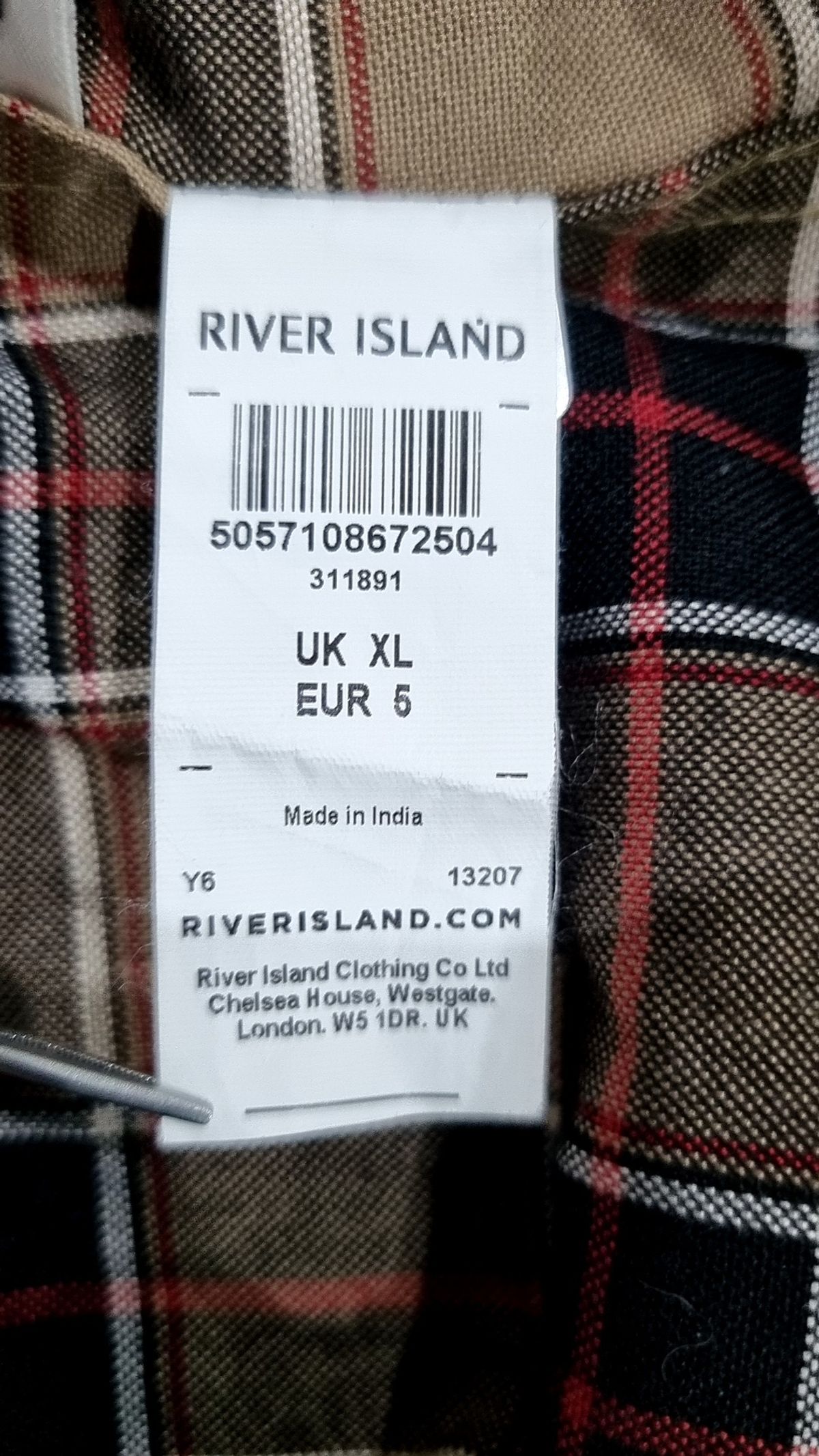 리버아일랜드(RIVER ISLAND) 캐주얼 셔츠 XL