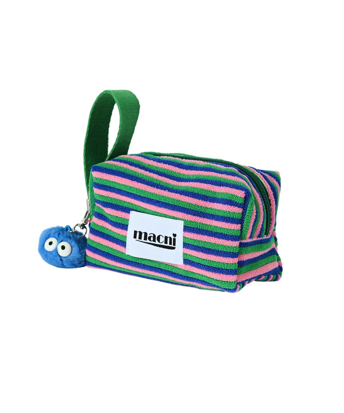 마크니(MACNI) NEMO BREAD POUCH STRIPE GREEN