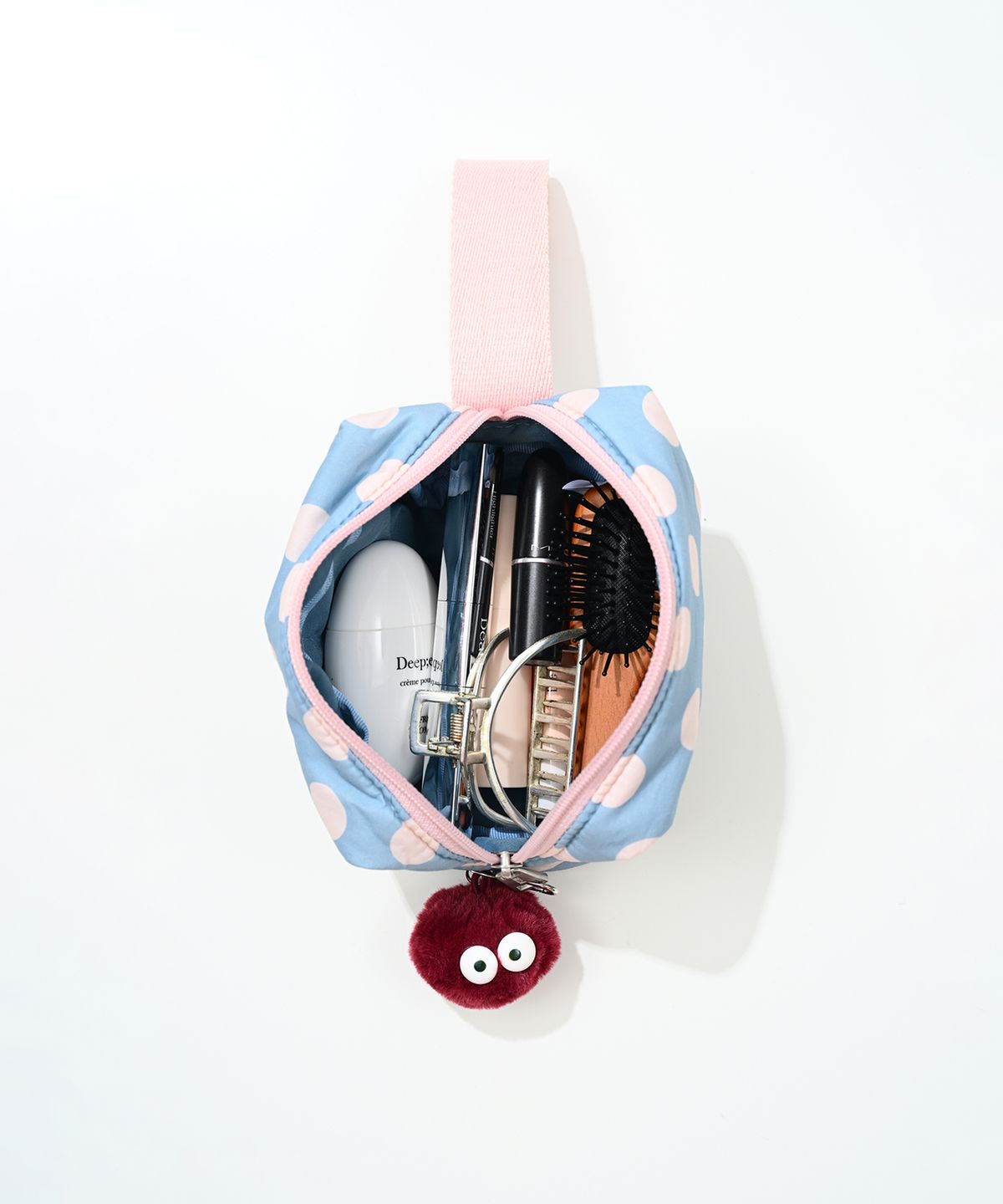 마크니(MACNI) NEMO BREAD POUCH DOT SKY BLUE