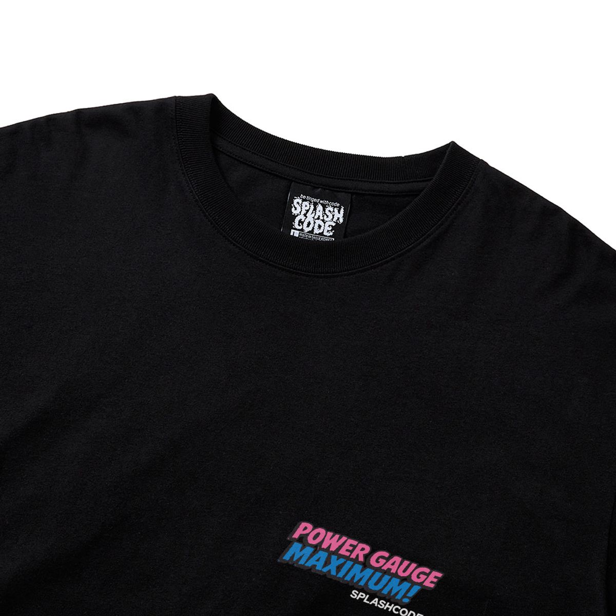 스플래시코드(SPLASHCODE) 롱슬리브 블랙 - 시스템 오류(System Incident)
