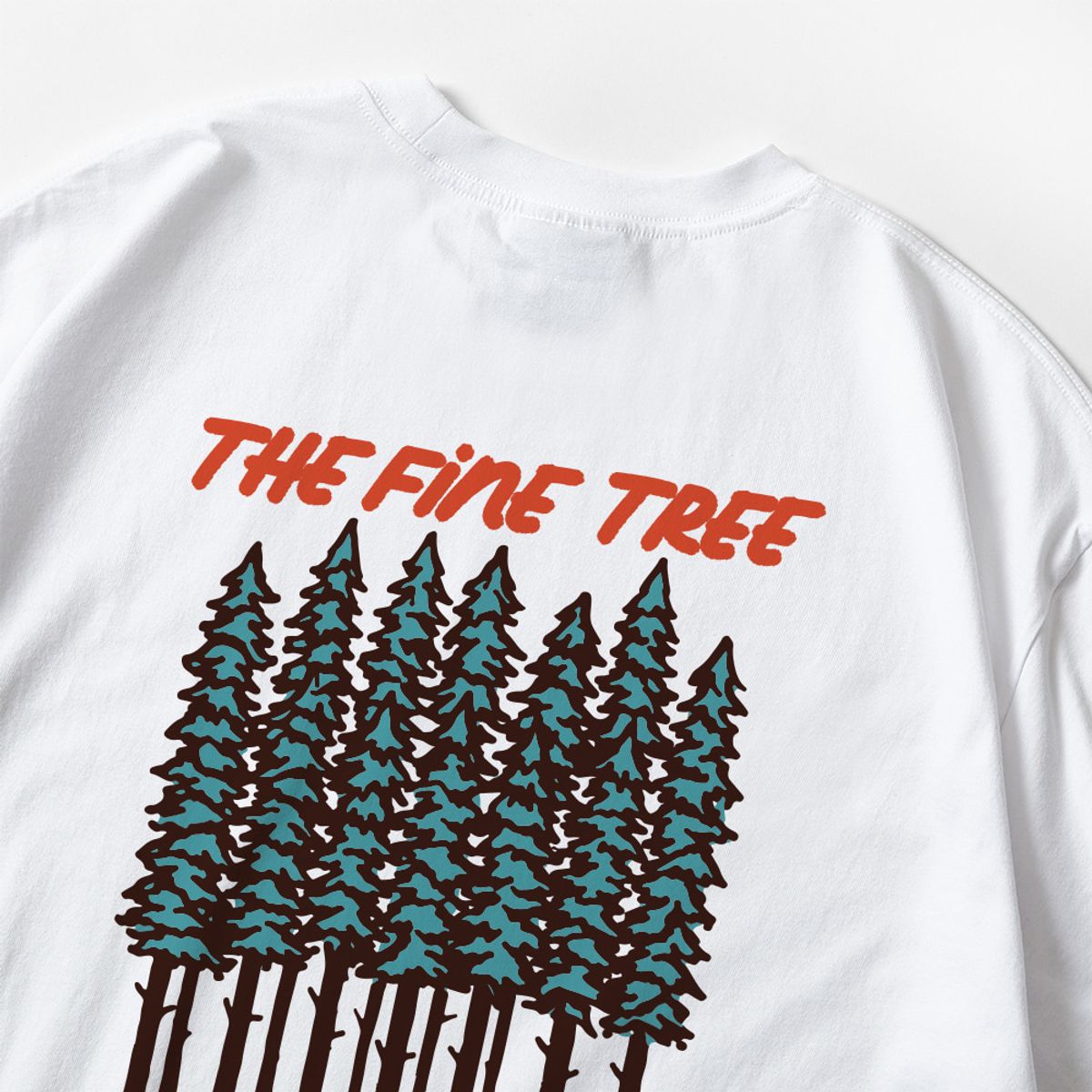 스플래시코드(SPLASHCODE) 롱슬리브 화이트 - 파인 트리(The Fine Tree)