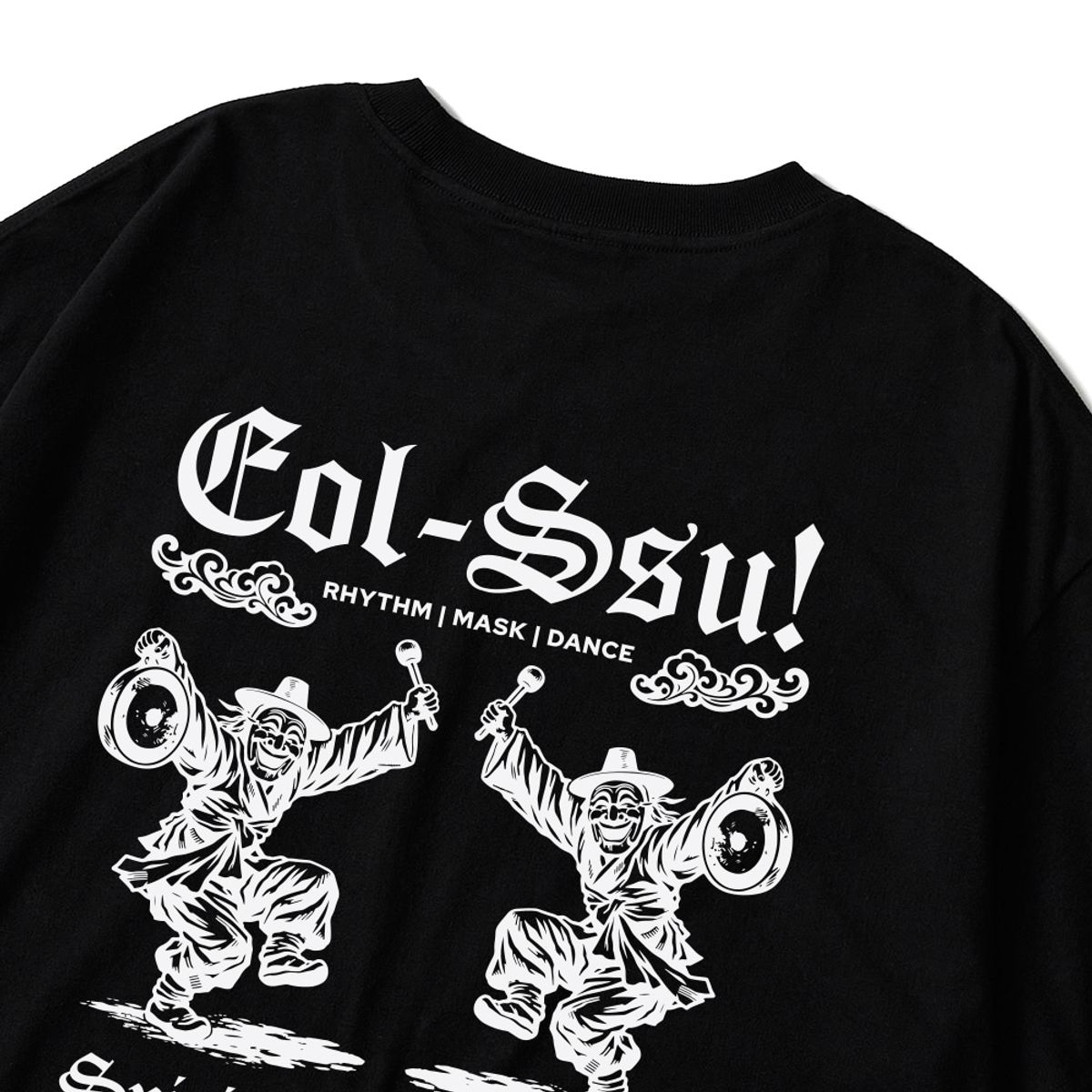 스플래시코드(SPLASHCODE) 롱슬리브 블랙 - 얼쑤(Eol Ssu)