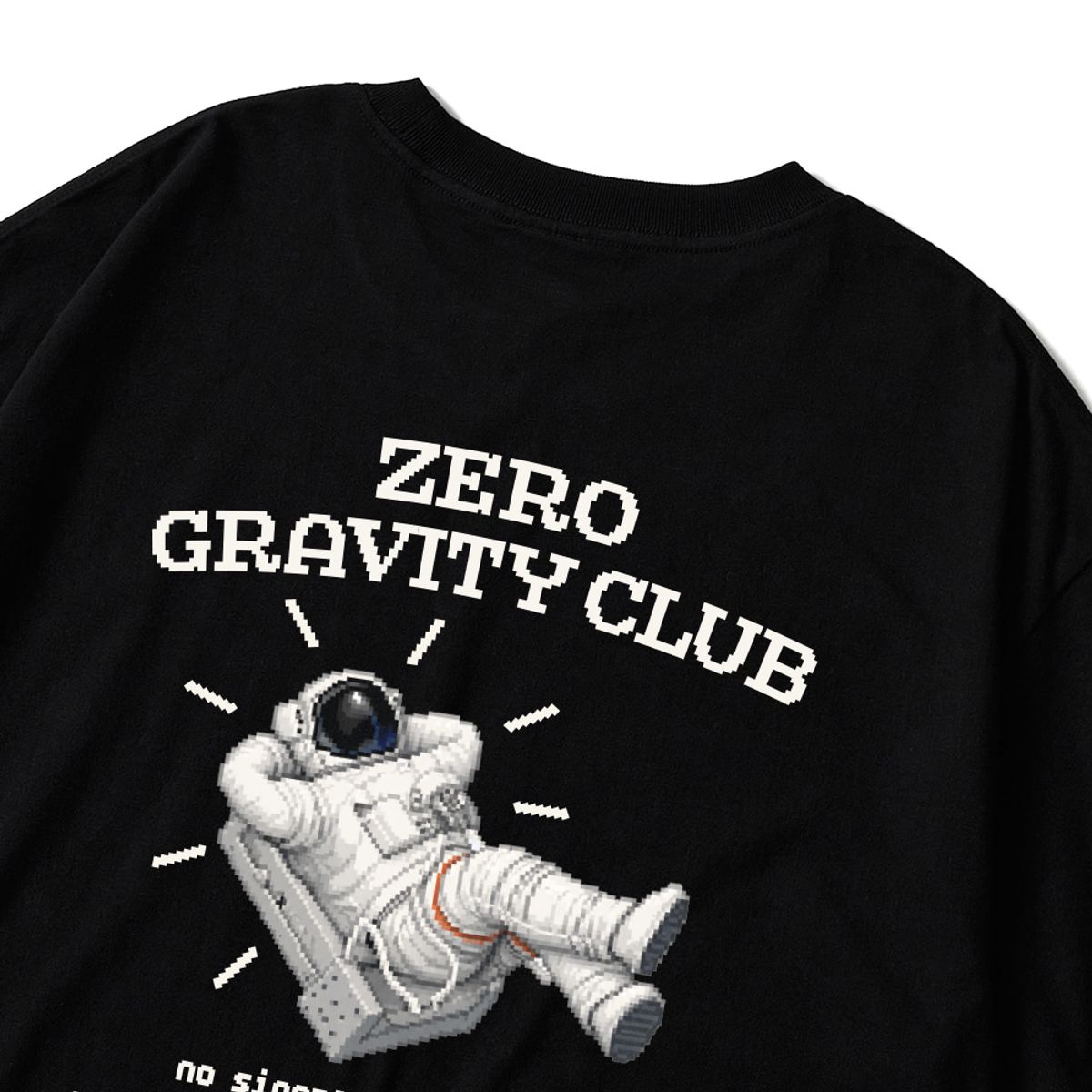 스플래시코드(SPLASHCODE) 롱슬리브 블랙 - 무중력 클럽(Zero Gravity Club)