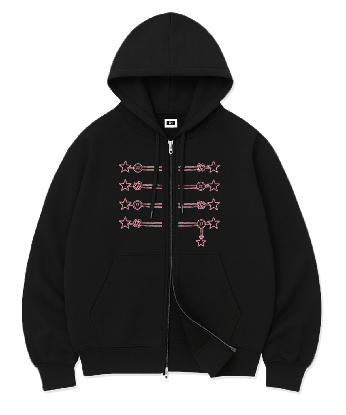 랜덤오프(RANDOMOFF) NAPOLEON STAR 2-WAY ZIP-UP (2color) [RLZH_0025]