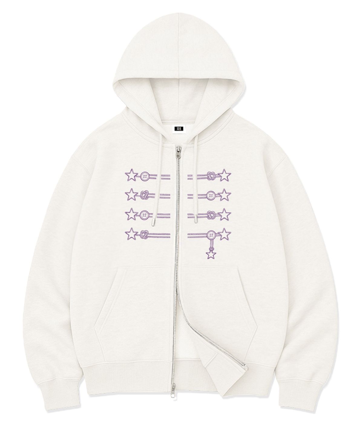 랜덤오프(RANDOMOFF) NAPOLEON STAR 2-WAY ZIP-UP (2color) [RLZH_0025]