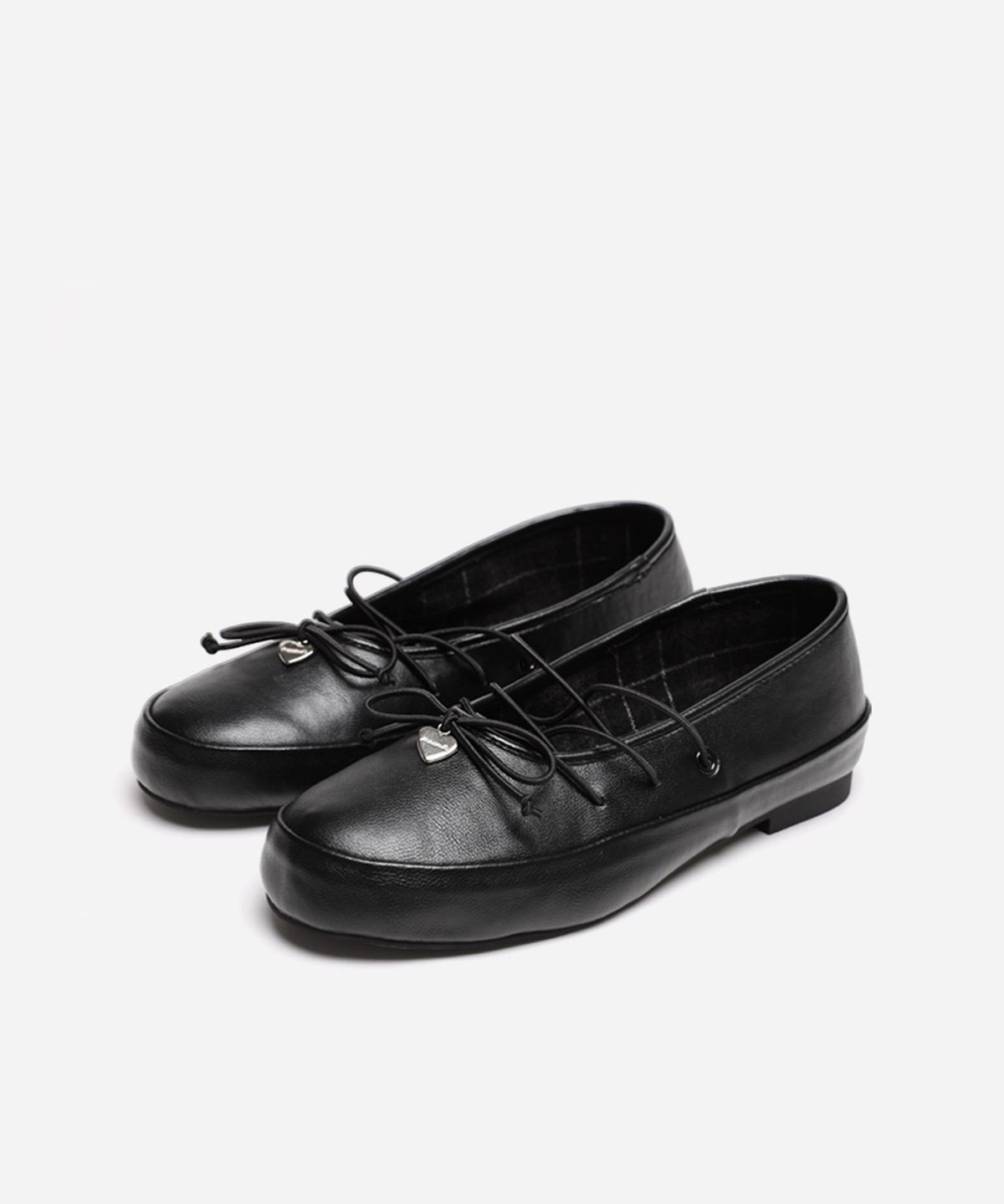 마크모크(MAC MOC) Daldi 달디 레이스업 스트링 리본 플랫_2colors