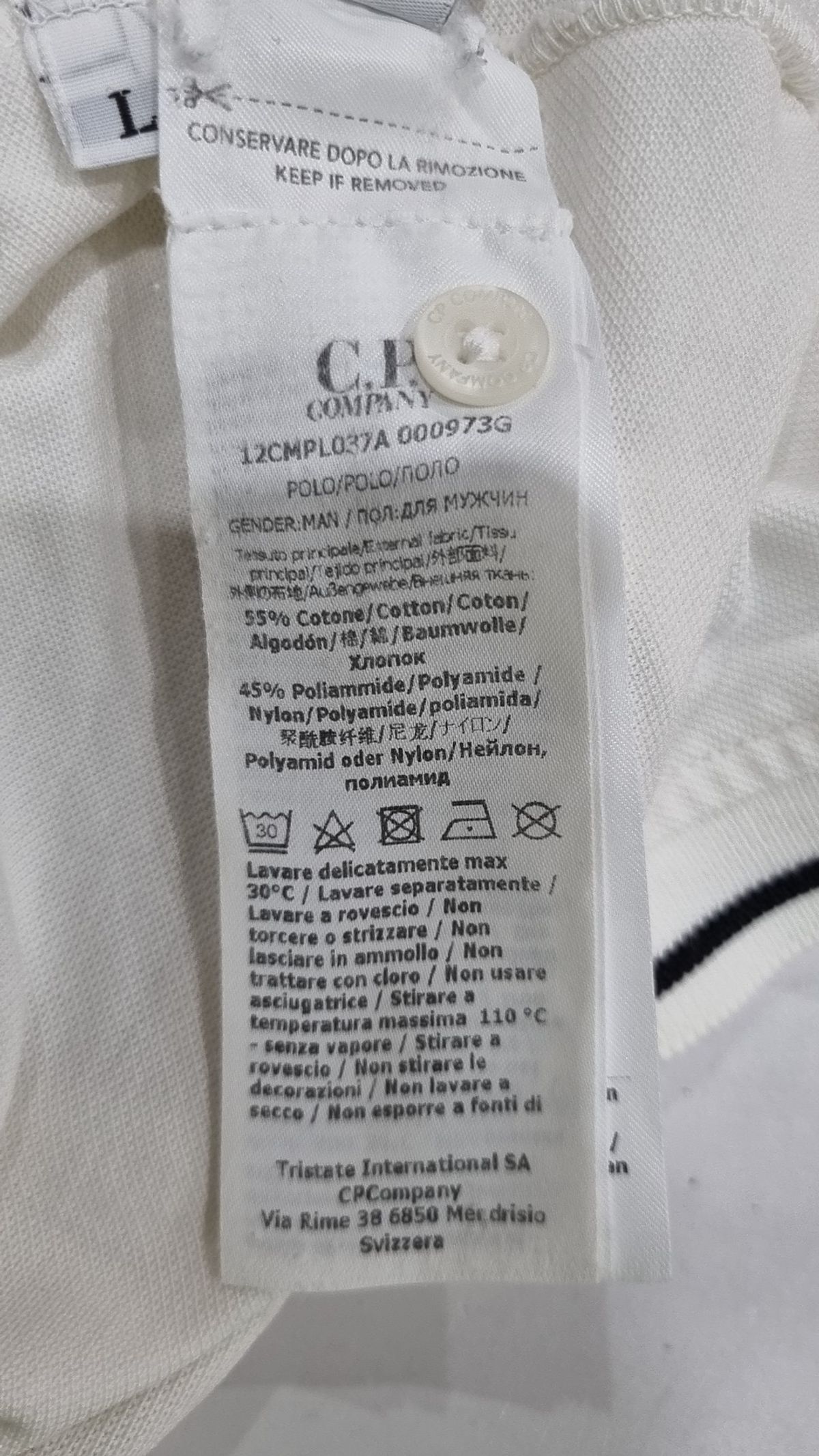 씨피 컴퍼니(CP Company) 피케/카라 티셔츠 L