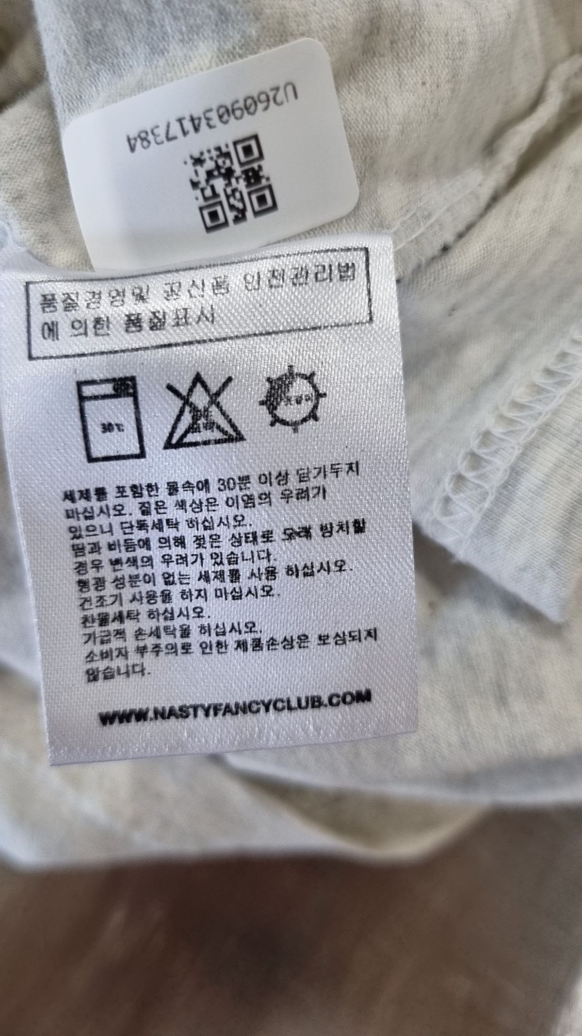 팬시클럽(FANCY CLUB) 반소매 티셔츠 XS