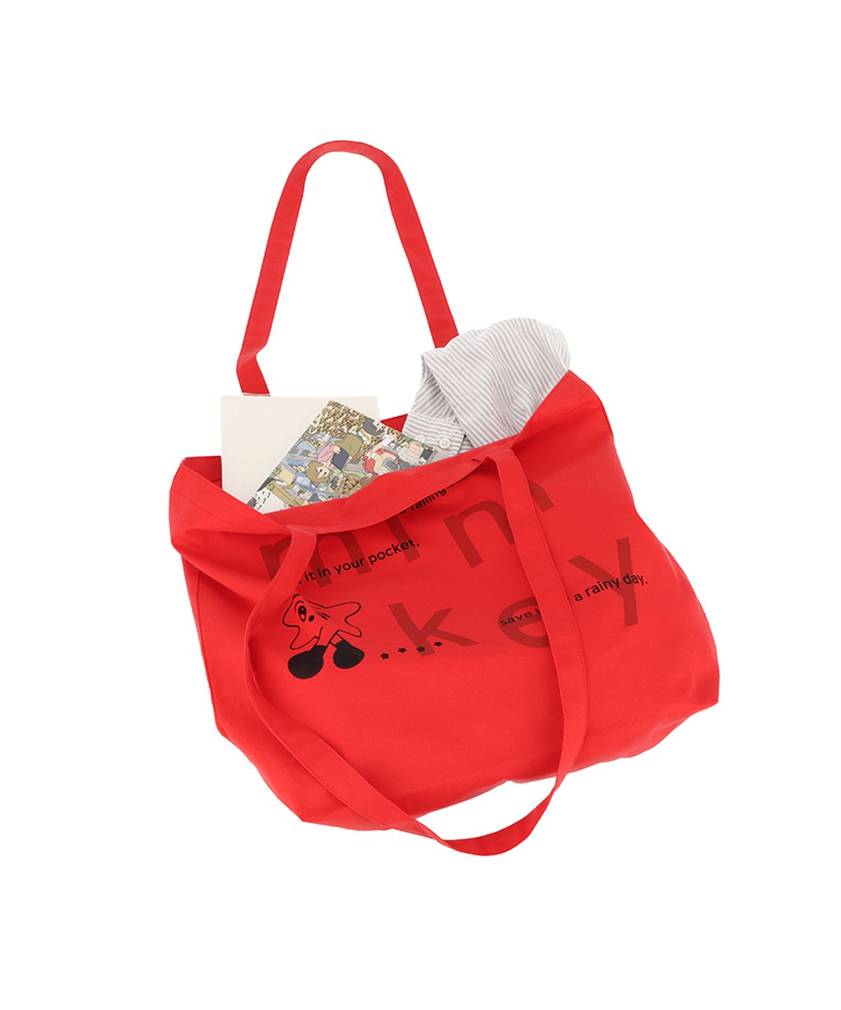 미니키(MINIKEY) Long Strap Bag (red)