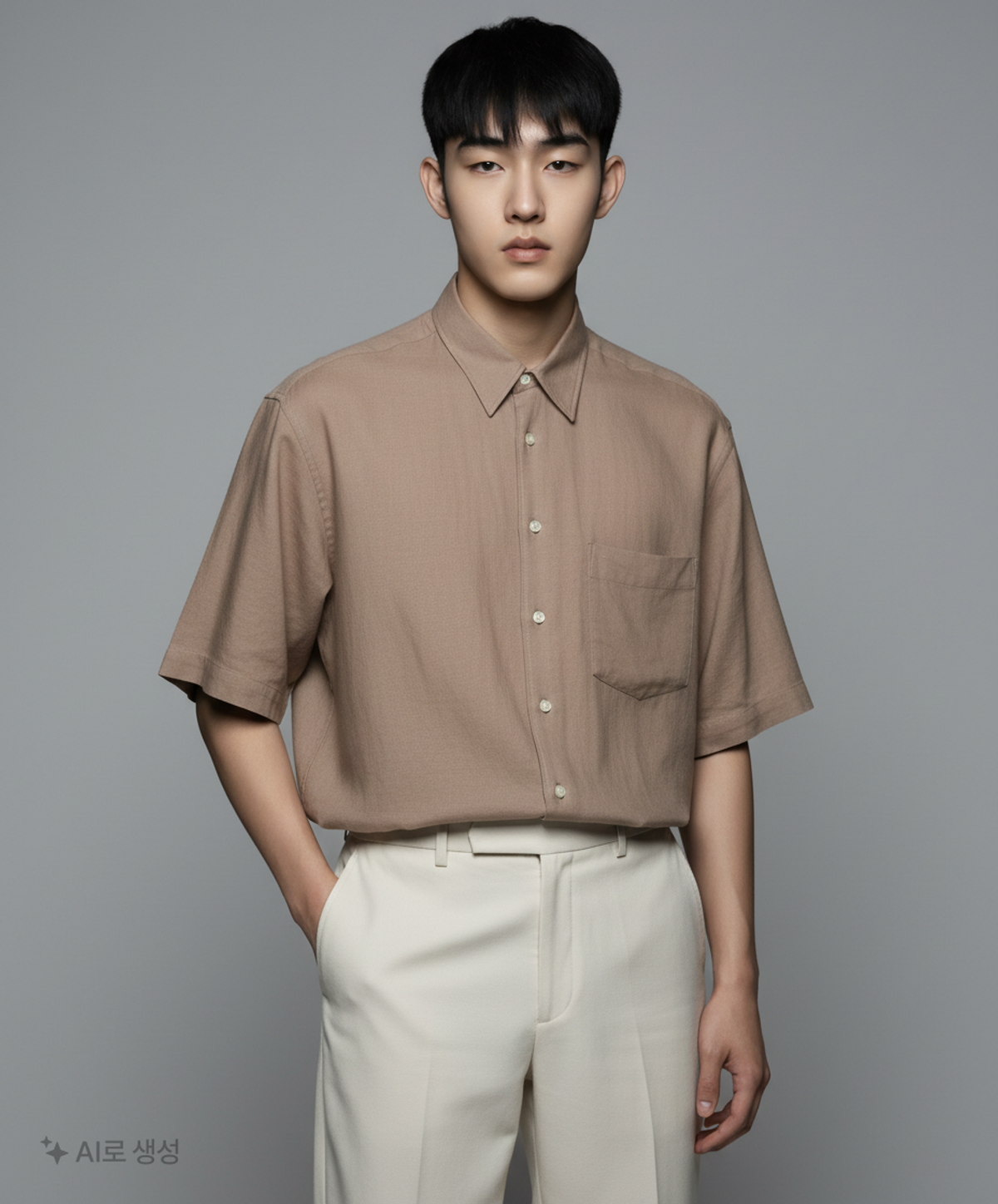 유니클로(UNIQLO) 캐주얼 셔츠 L