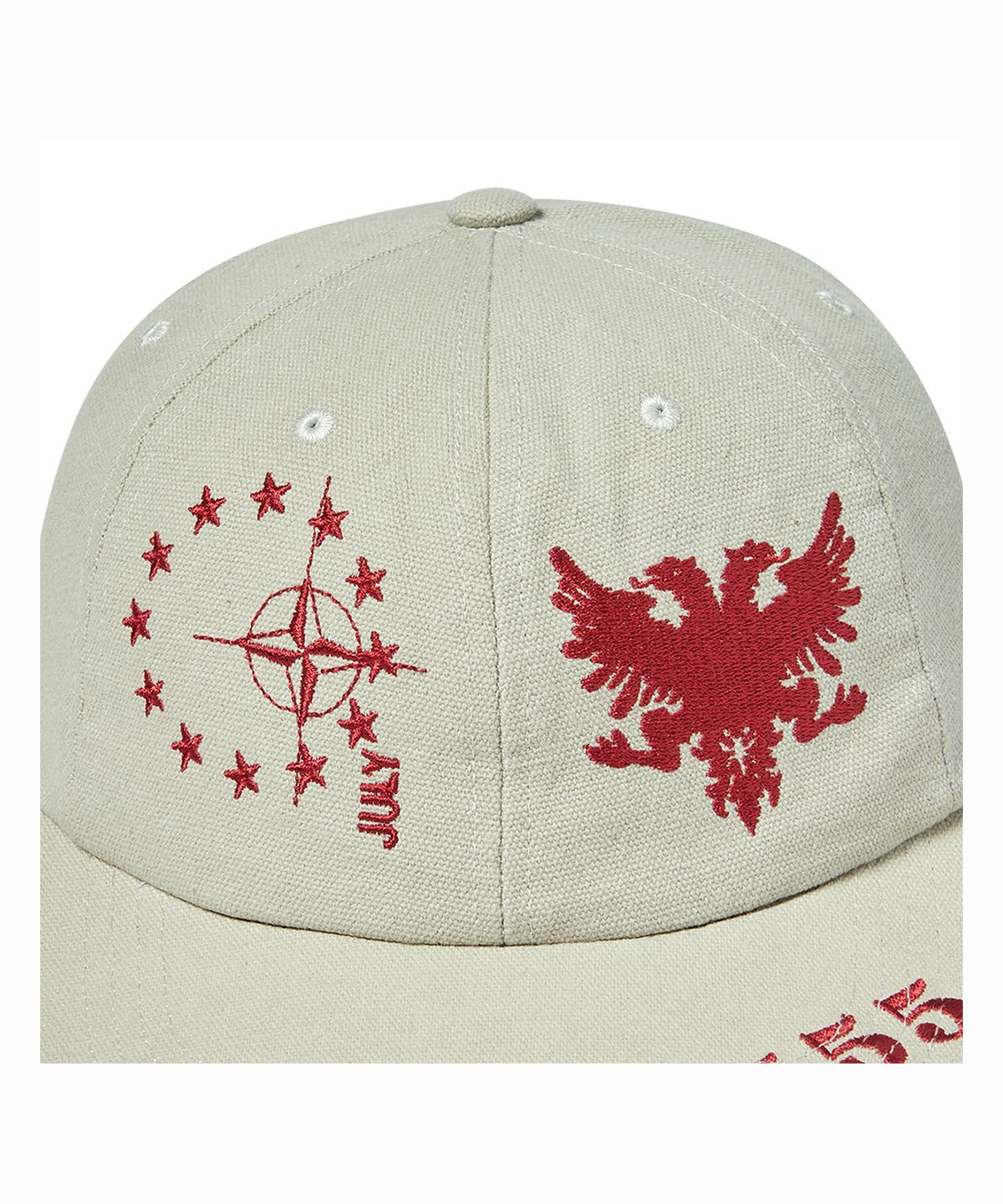 프렌다(PRENDA) HERALD NUMBERING BALL CAP GRAY