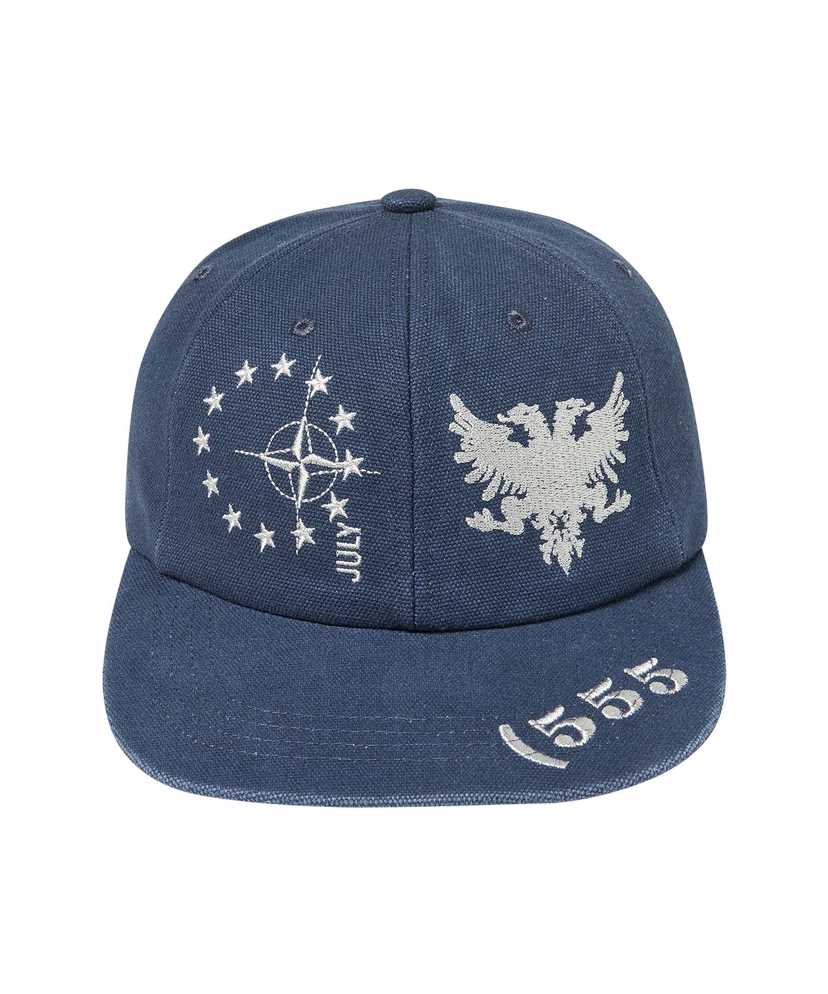 프렌다(PRENDA) HERALD NUMBERING BALL CAP NAVY