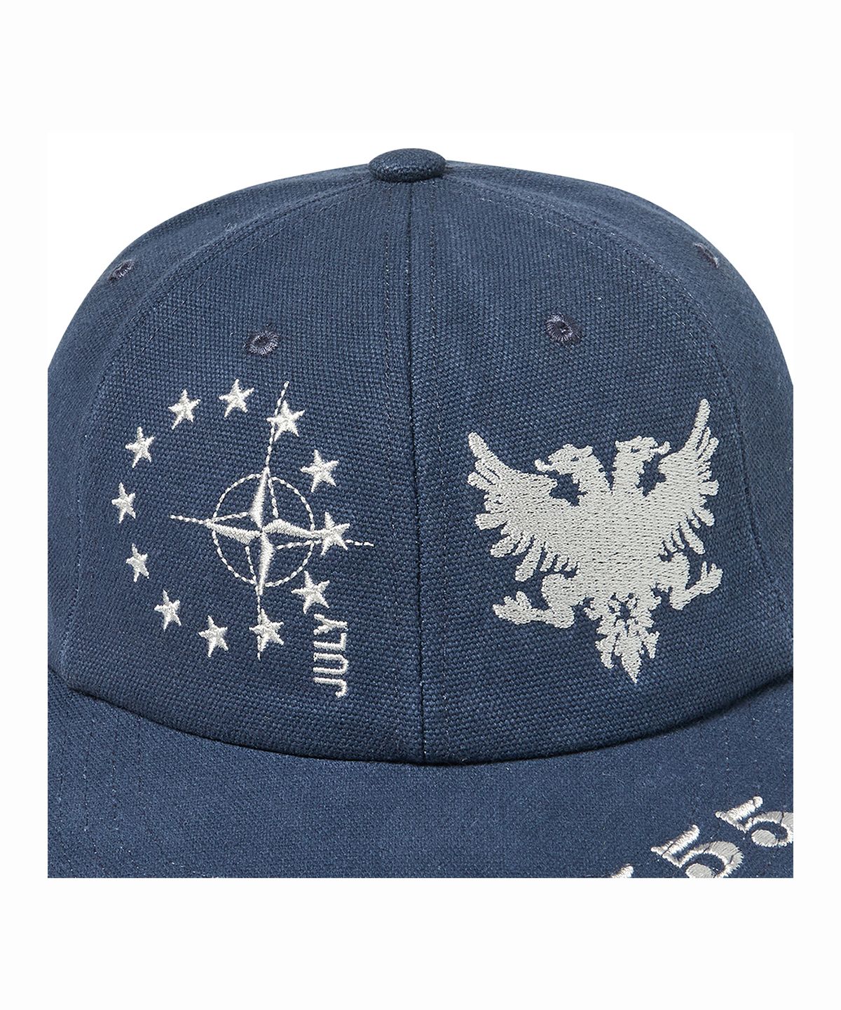 프렌다(PRENDA) HERALD NUMBERING BALL CAP NAVY