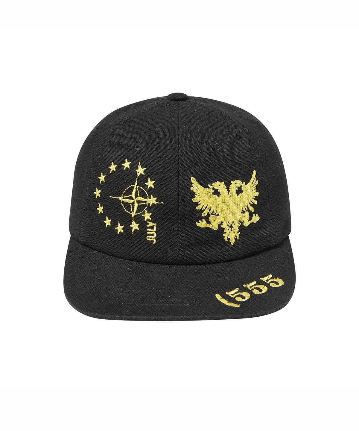 프렌다(PRENDA) HERALD NUMBERING BALL CAP BLACK