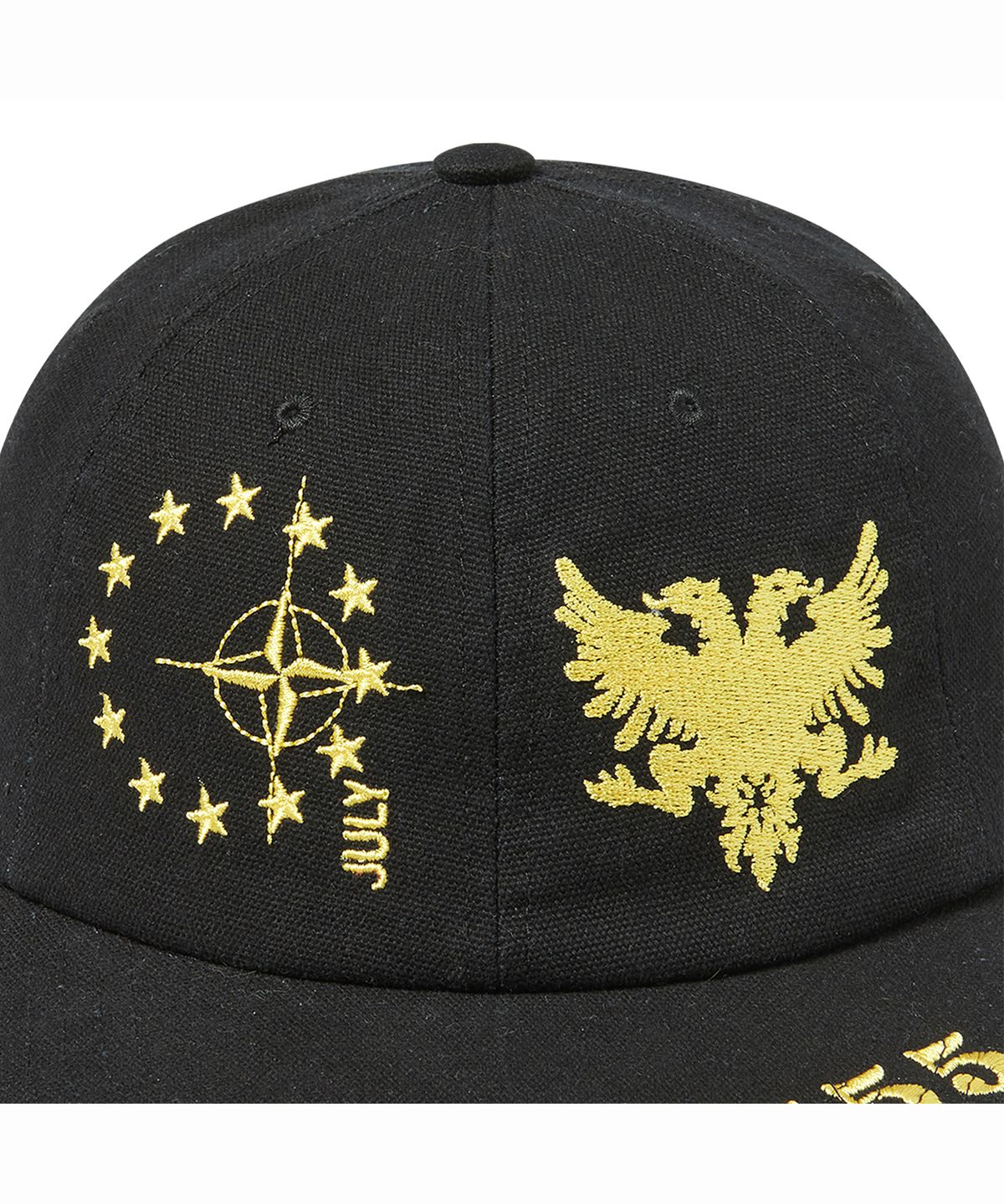 프렌다(PRENDA) HERALD NUMBERING BALL CAP BLACK