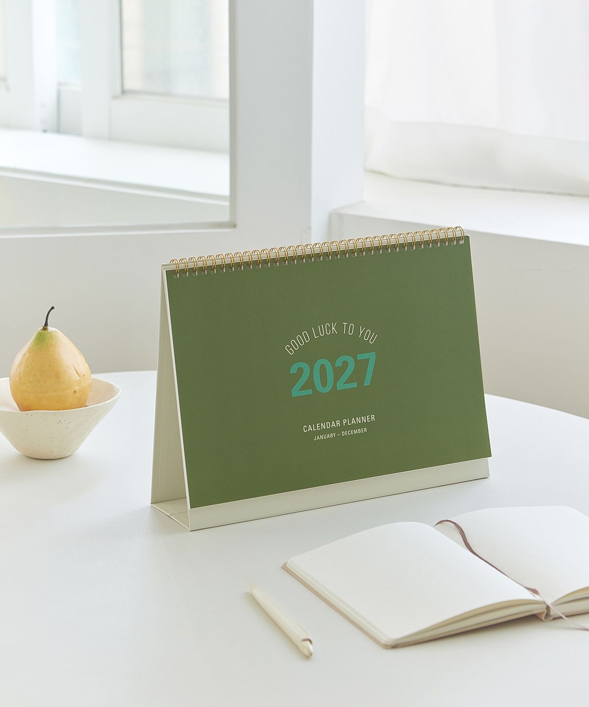 테이블토크(TABLETALK) [2 PACK] (2027 날짜형) 빅 캘린더 플래너 2027_탁상달력 다이어리 스케쥴러