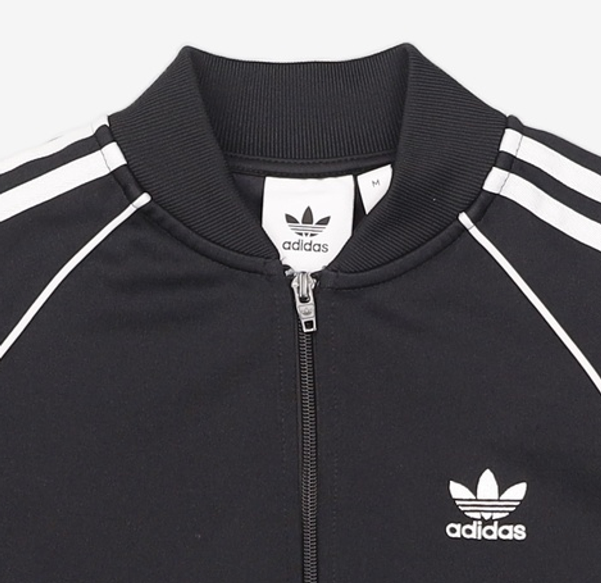 아디다스(ADIDAS) 슈퍼스타 트랙탑 - 블랙 / CW1256 M