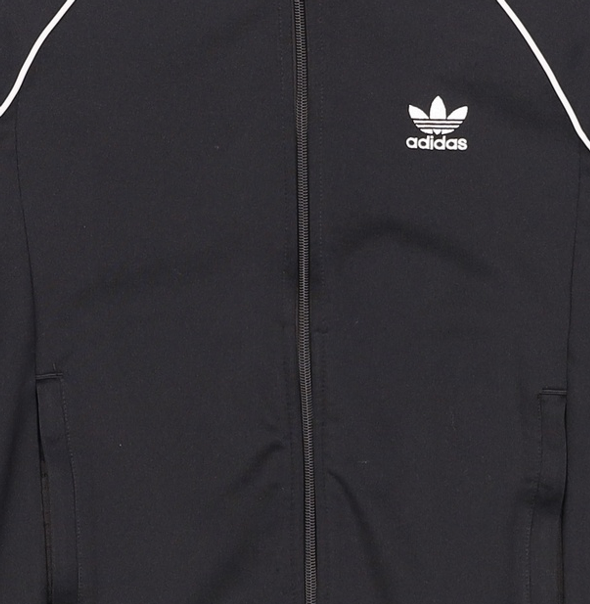 아디다스(ADIDAS) 슈퍼스타 트랙탑 - 블랙 / CW1256 M