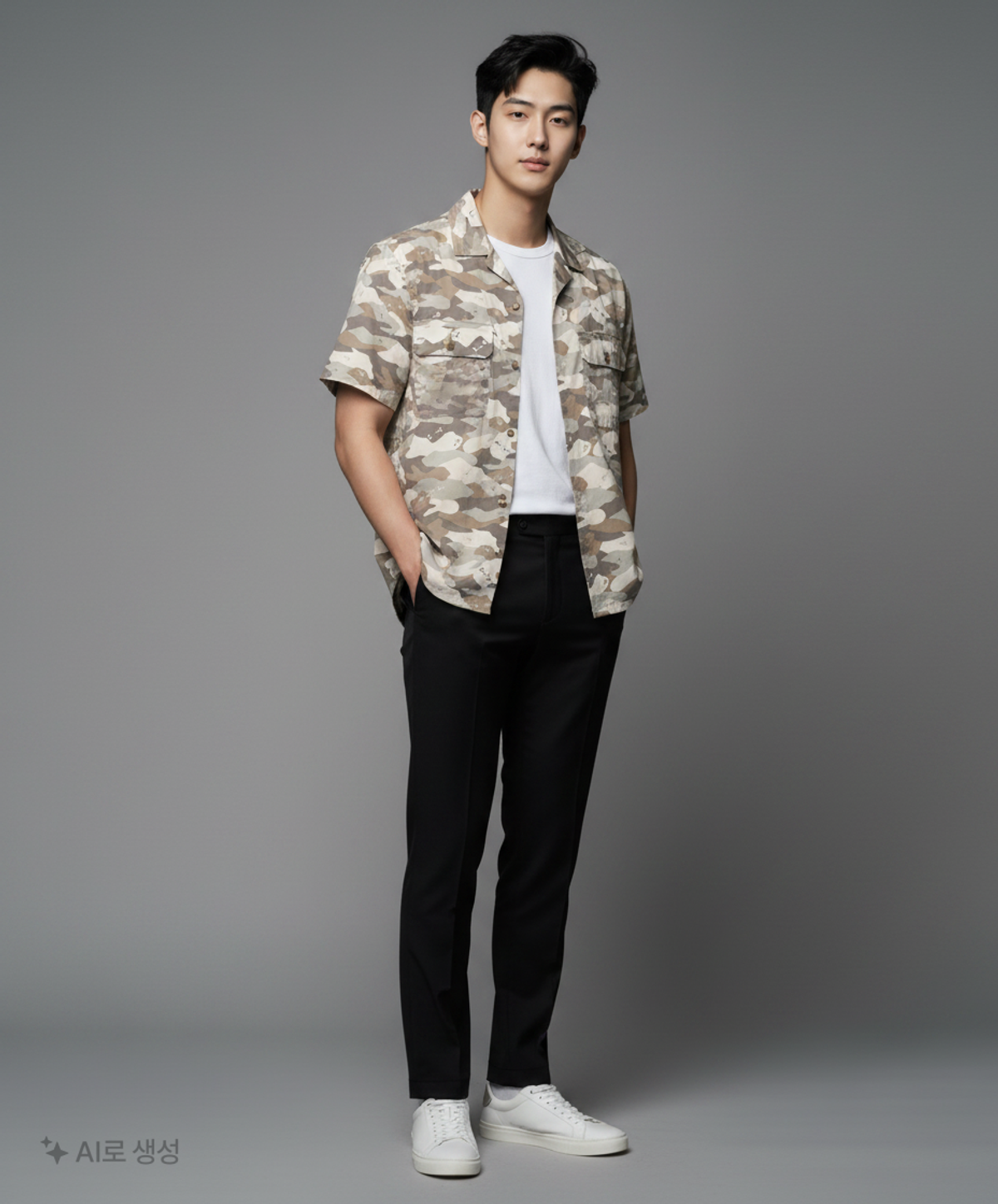 디오디(DOD) 이지 알로하 스트링 숏 셔츠 남자(BEIGE PATTERN) XL