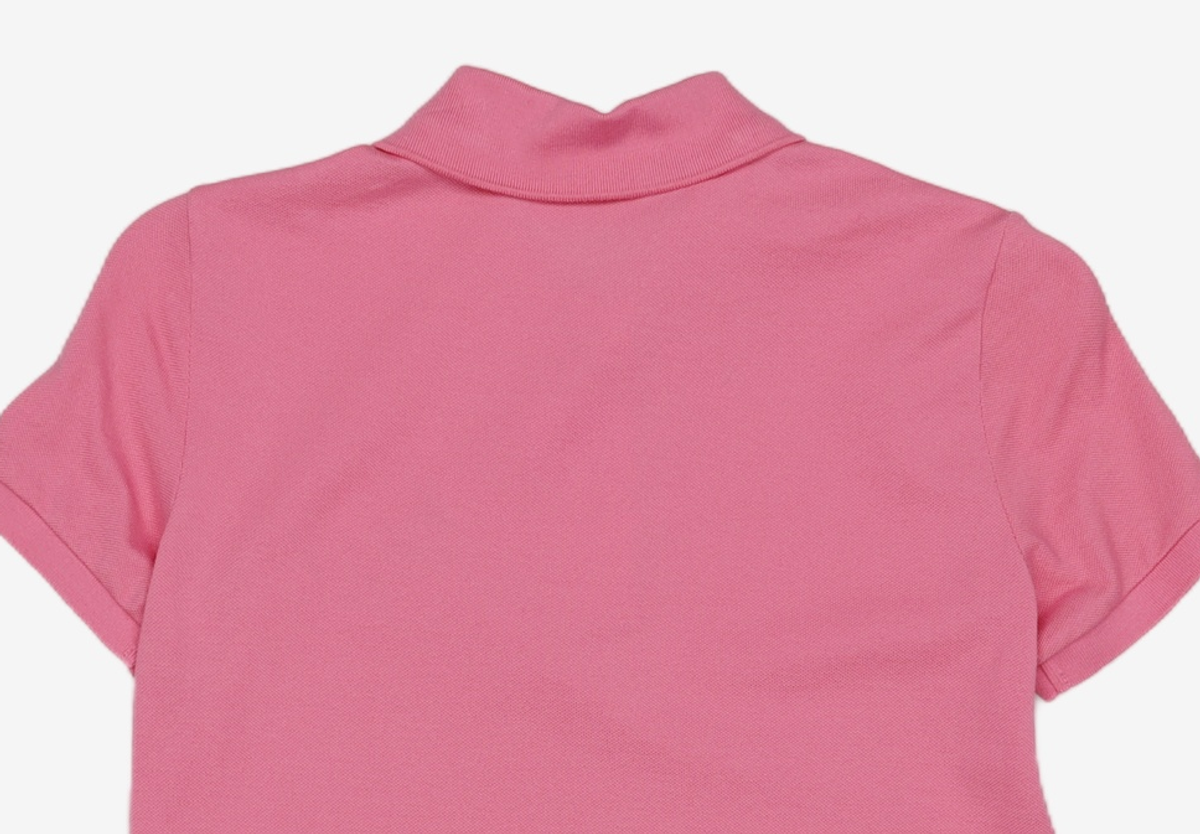 라코스테(LACOSTE) 여성 클래식 반팔 폴로 원피스 [핑크] 34