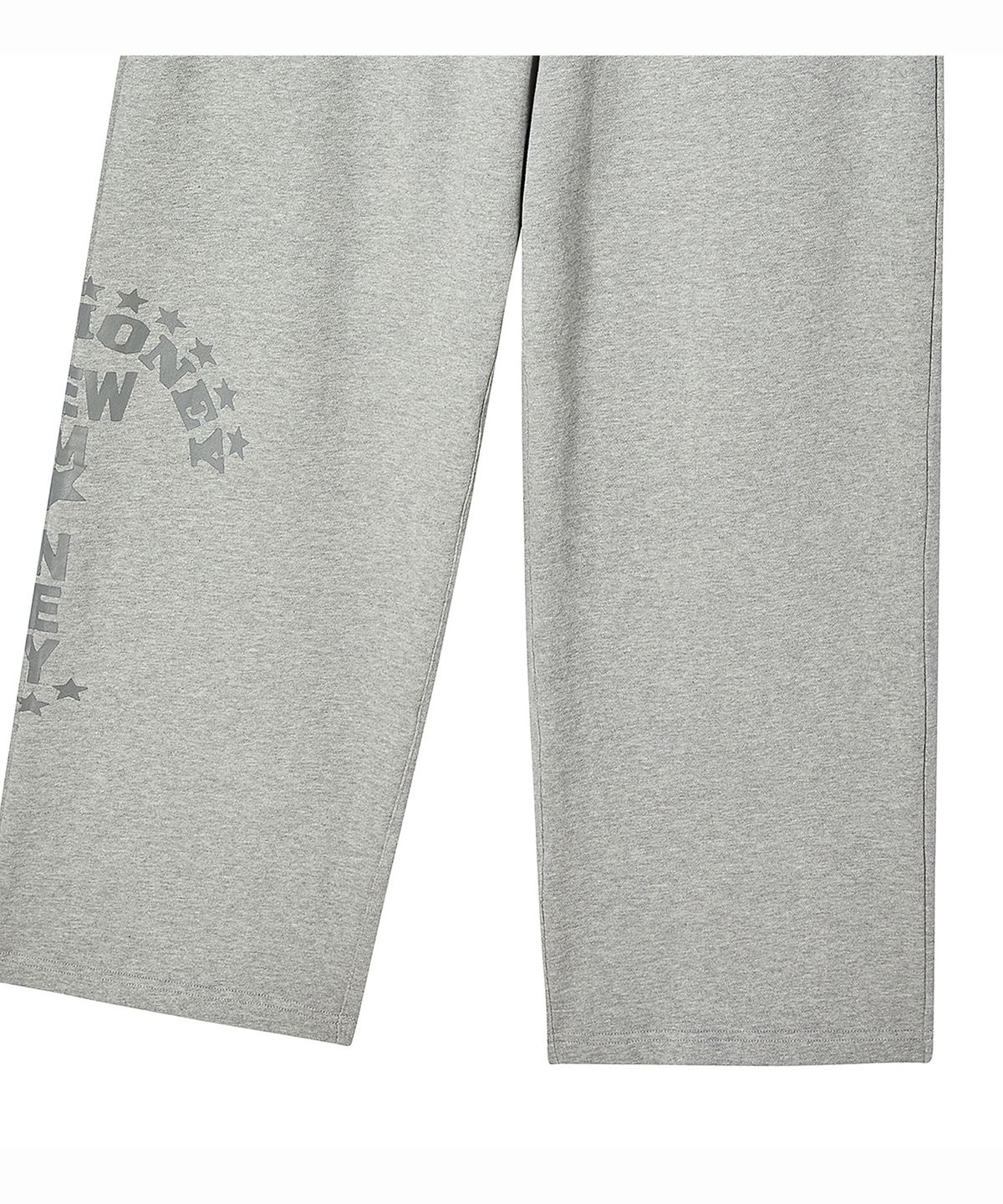 프렌다(PRENDA) P LOGO WIDE SWEATPANTS GRAY