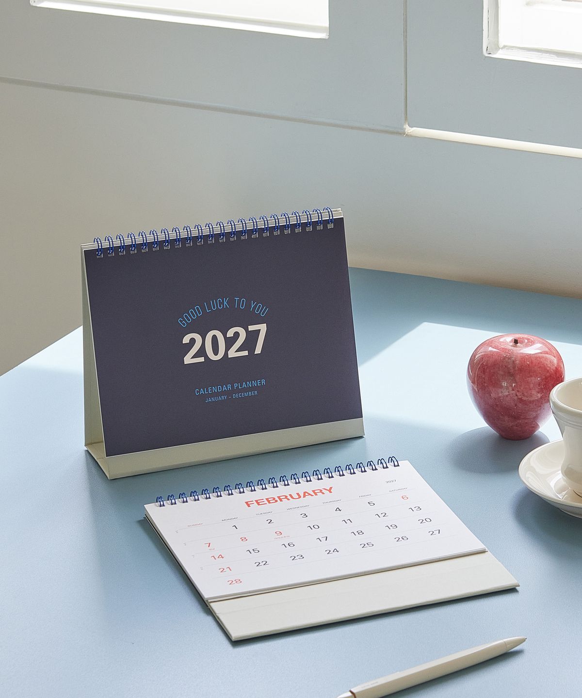 테이블토크(TABLETALK) [2 PACK] (2027 날짜형) 캘린더 플래너 2027 탁상달력 다이어리 스케쥴러