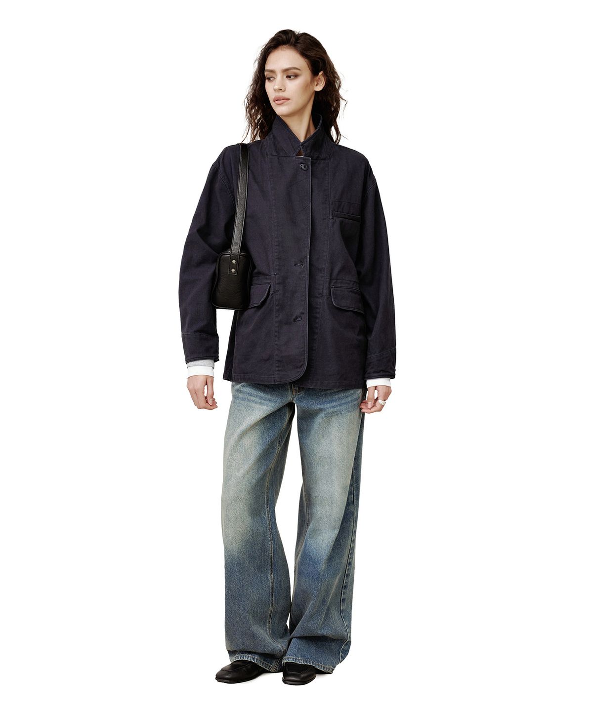 데케트 우먼(DECET WOMEN) Relaxed Blazer DCWJK004NAVY