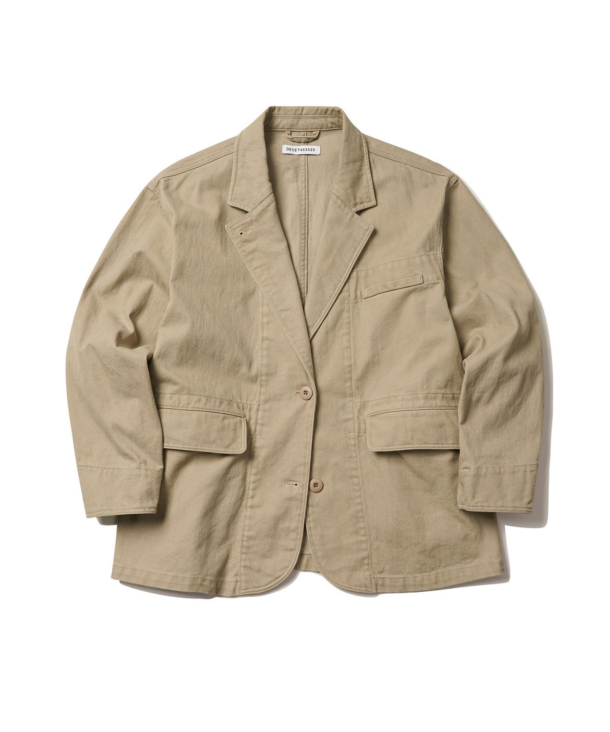 데케트 우먼(DECET WOMEN) Relaxed Blazer DCWJK004BEIGE