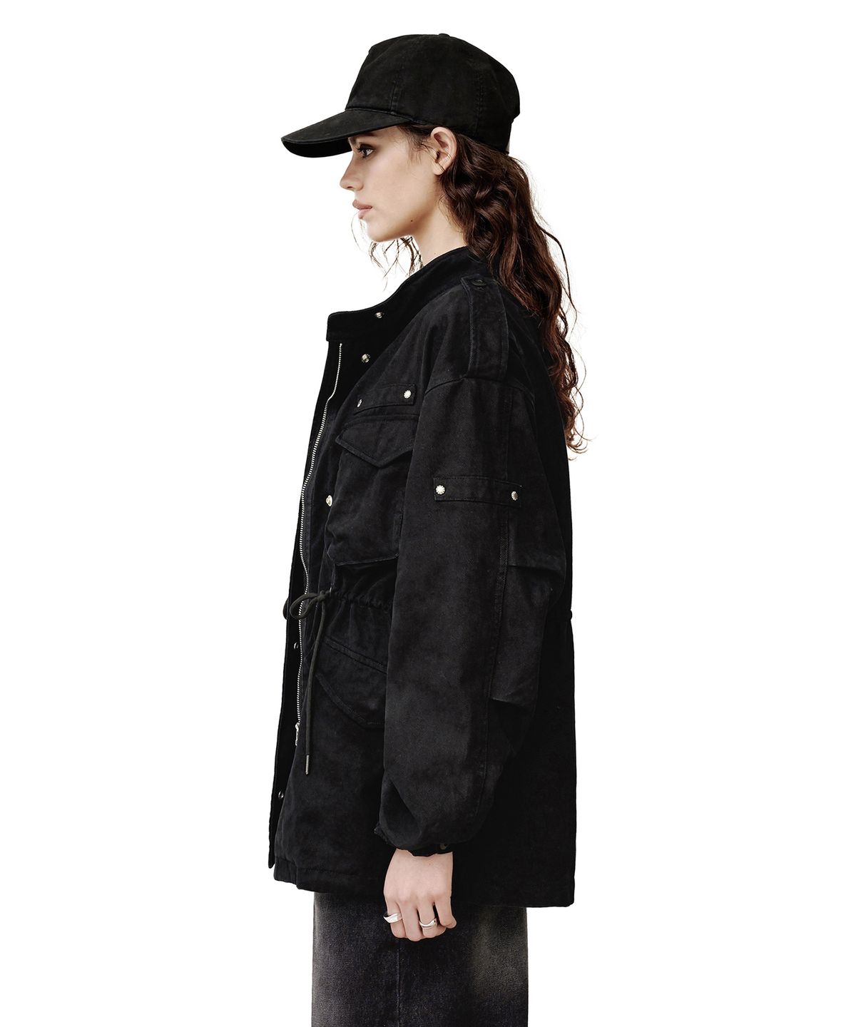 데케트 우먼(DECET WOMEN) Field Jacket DCWJK003BLACK