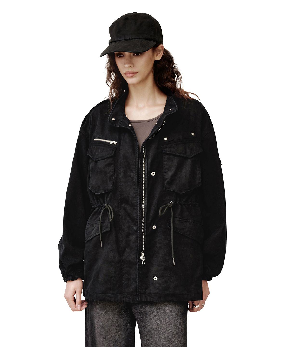 데케트 우먼(DECET WOMEN) Field Jacket DCWJK003BLACK