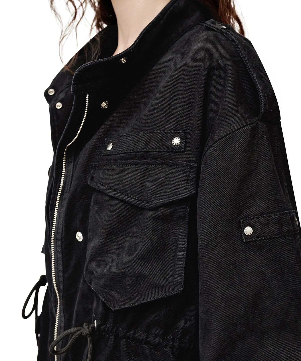 데케트 우먼(DECET WOMEN) Field Jacket DCWJK003BLACK