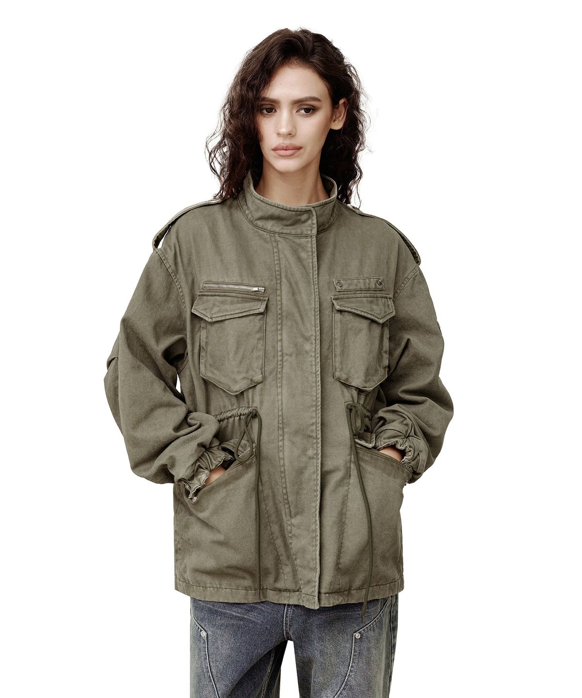데케트 우먼(DECET WOMEN) Field Jacket DCWJK003KHAKI