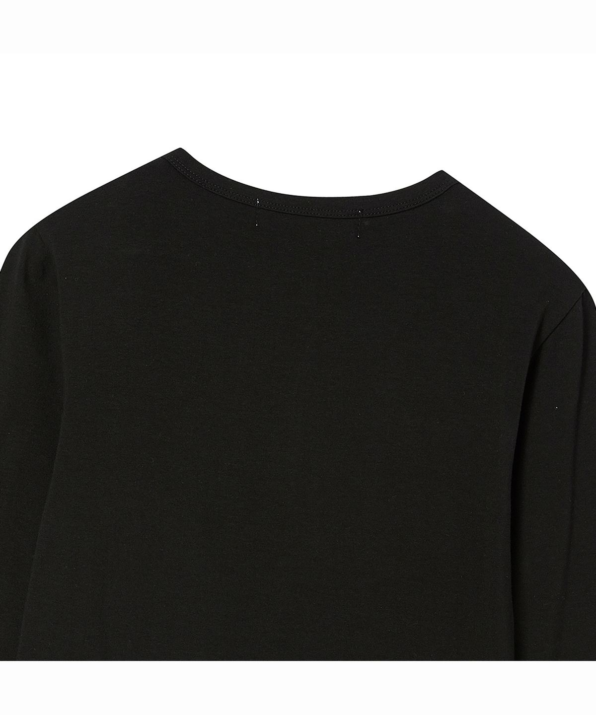 프렌다(PRENDA) EQUESTRIAN HENLEY LONG SLEEVE BLACK