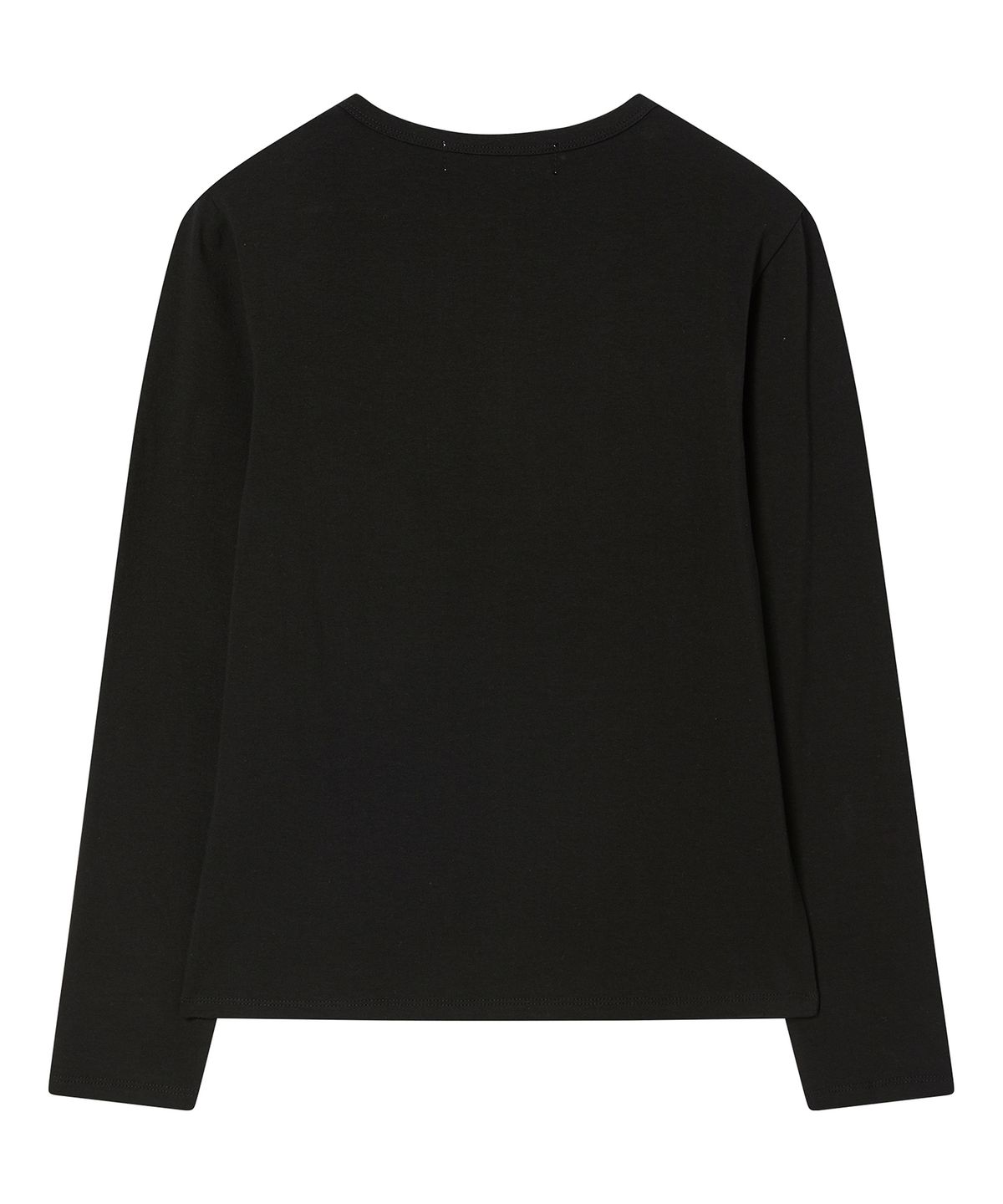 프렌다(PRENDA) EQUESTRIAN HENLEY LONG SLEEVE BLACK