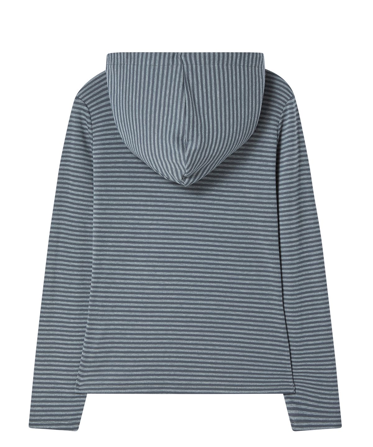 프렌다(PRENDA) HERALD GRAPHIC HOODED LONG SLEEVE GRAY